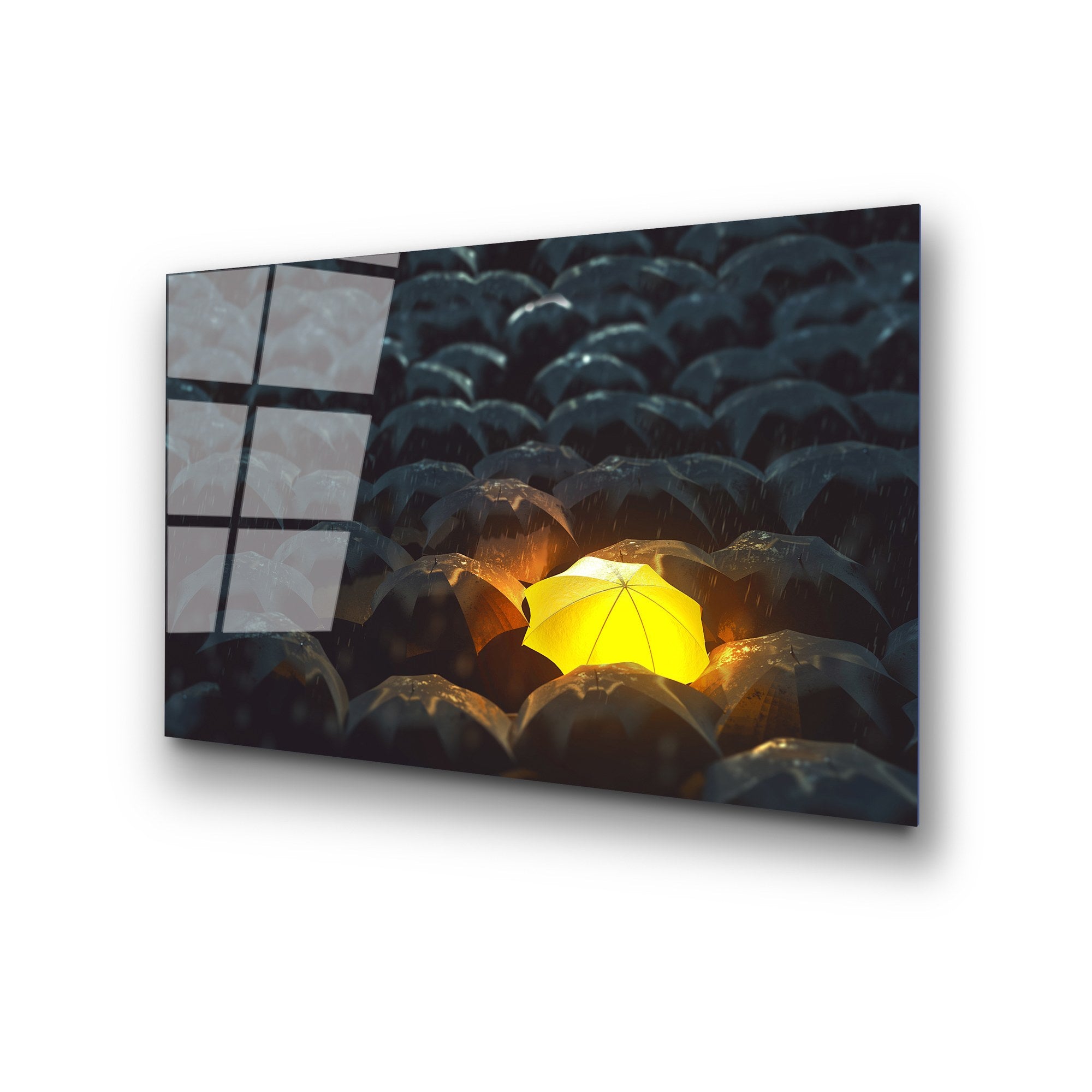 Quadro Decorativo em Vidro Temperado 4 mm Multicolor 50 x 70 cm – UV-377