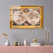 Quadro em Vidro Temperado UV-380 50x70 cm Multicolor – 4 mm, Decorativo e Durável