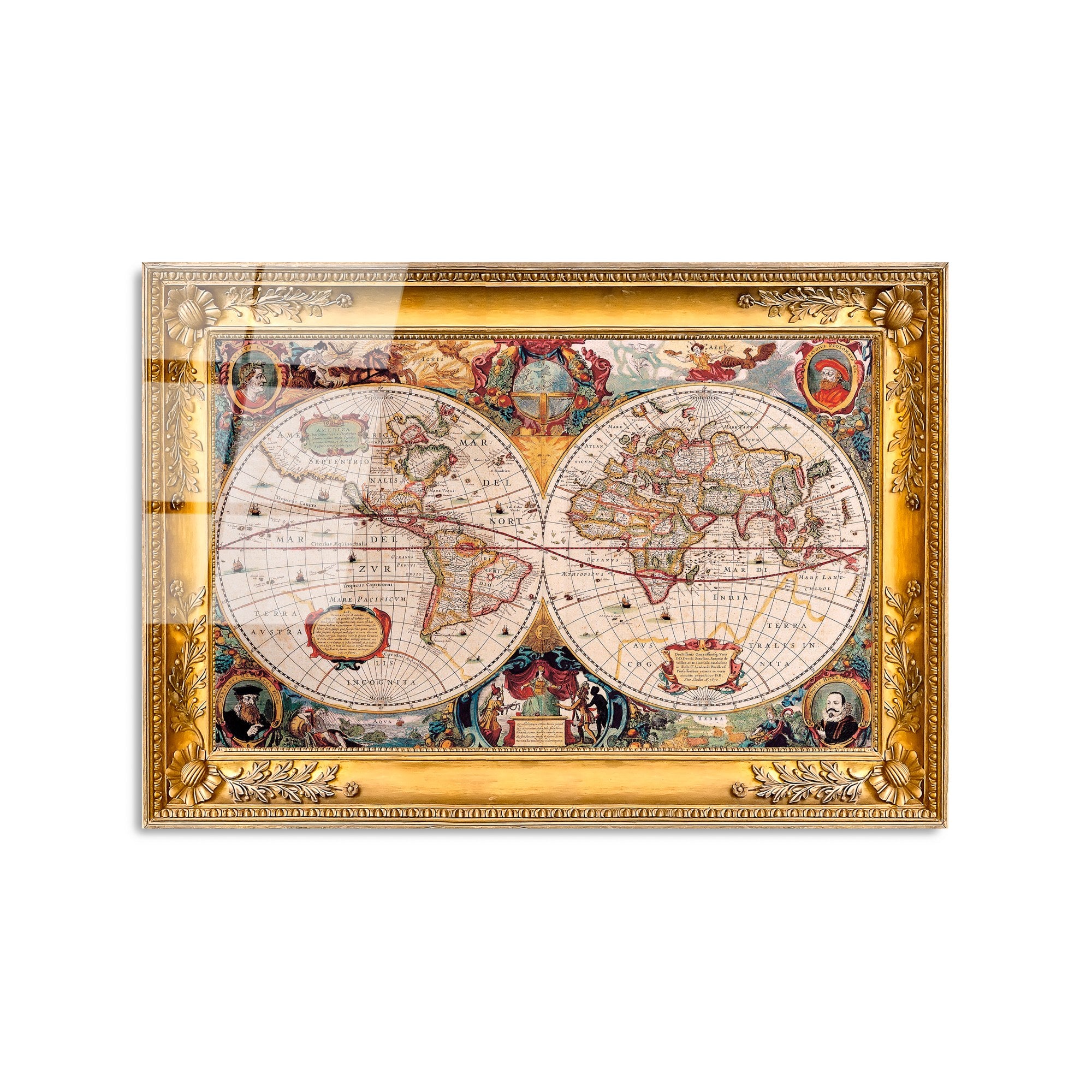 Quadro em Vidro Temperado UV-380 50x70 cm Multicolor – 4 mm, Decorativo e Durável