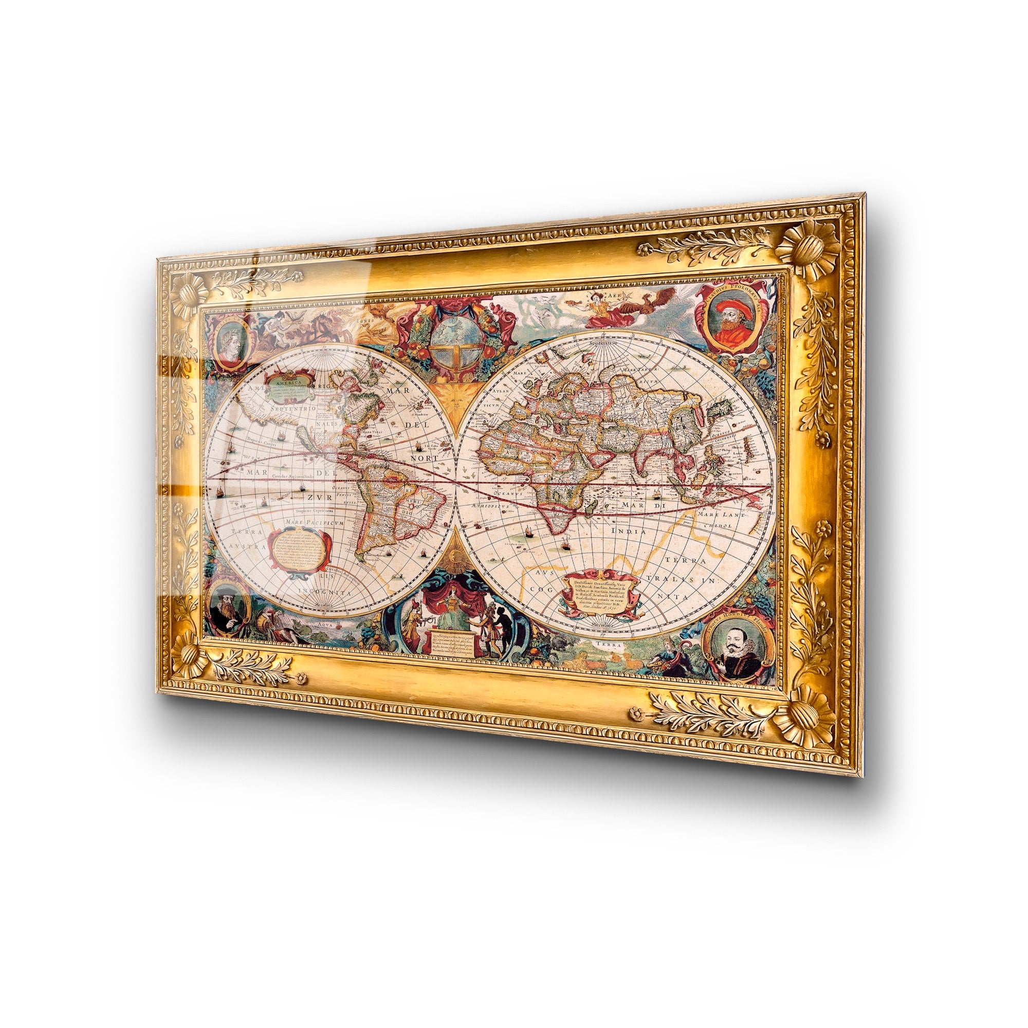 Quadro em Vidro Temperado UV-380 50x70 cm Multicolor – 4 mm, Decorativo e Durável
