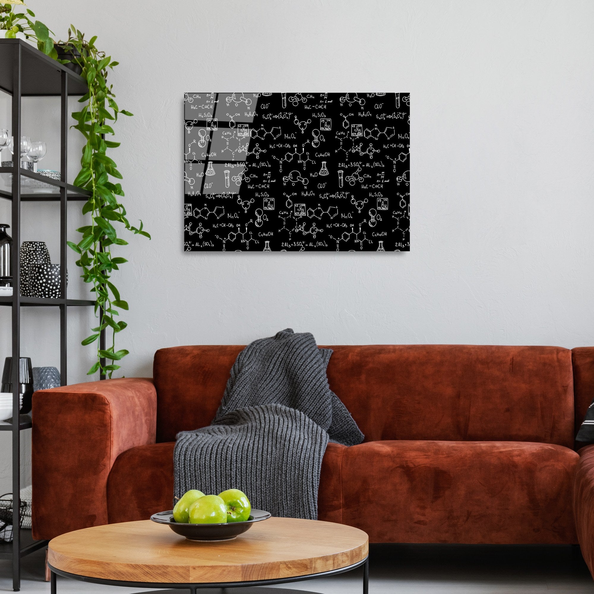 Quadro Decorativo em Vidro Temperado UV-381, 50 x 70 cm, Multicolor, 4 mm