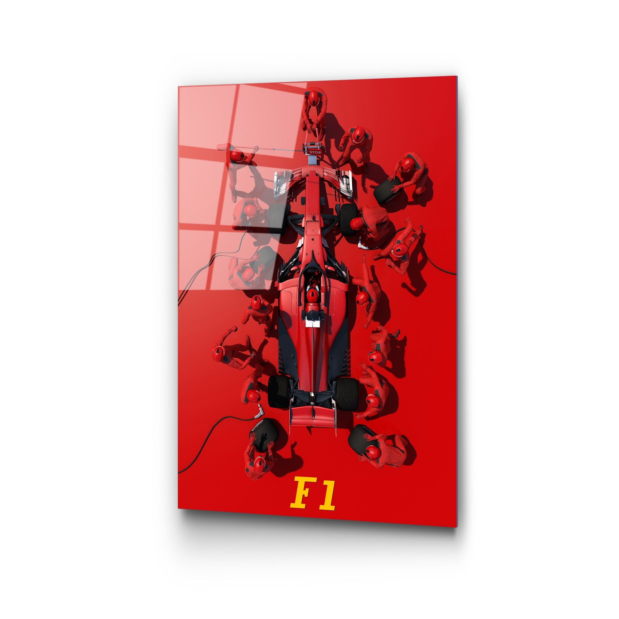 Quadro Decorativo em Vidro Temperado 4 mm Multicolor 50 x 70 cm | UV-384 (Ref. 123BZM1478)