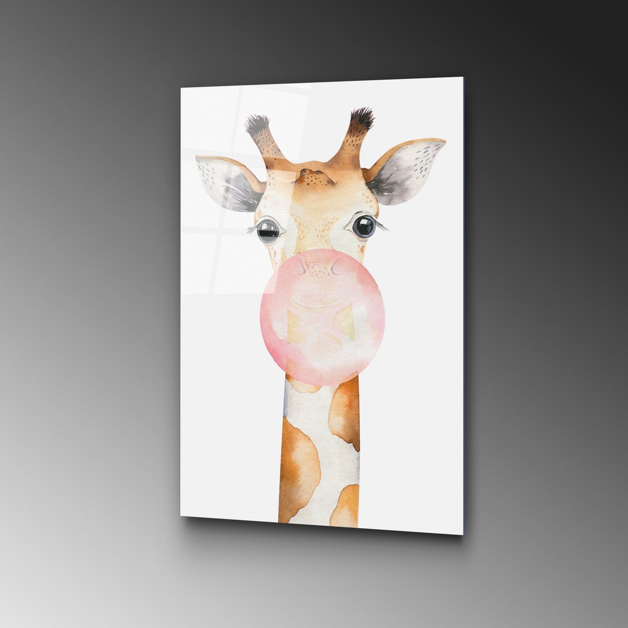 Quadro Decorativo em Vidro Temperado UV-385, 50 x 70 cm, Multicolor, 4 mm