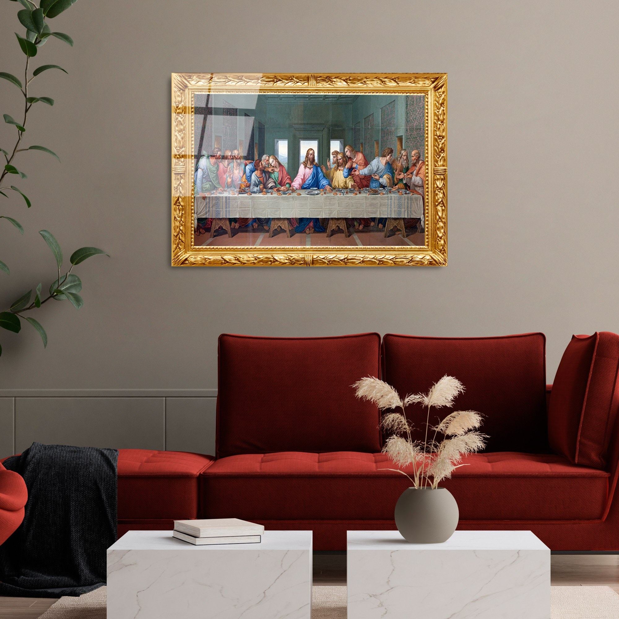 Quadro Decorativo em Vidro Temperado UV-387 Multicolor 50x70 cm | 4 mm Vidro 100% Temperado