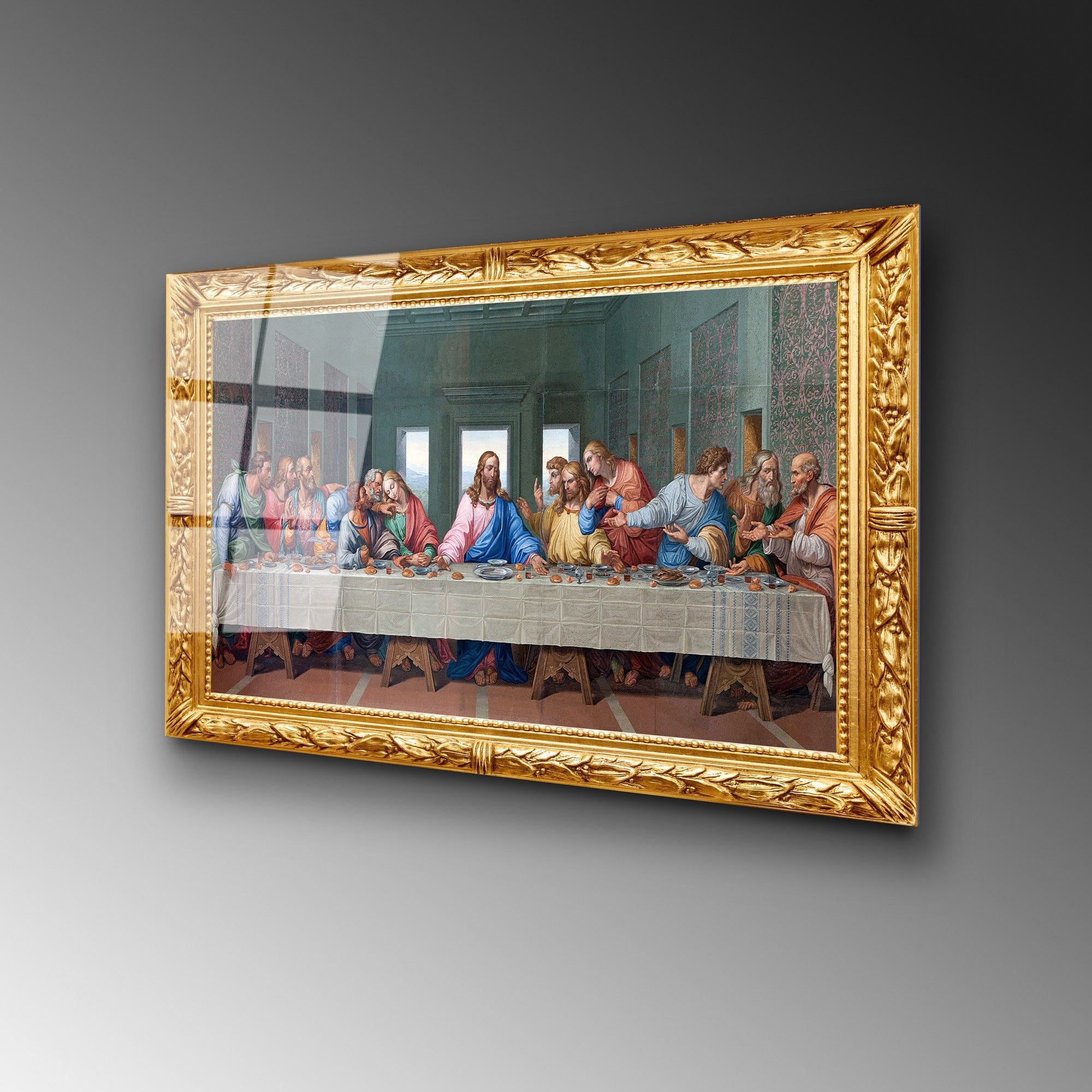 Quadro Decorativo em Vidro Temperado UV-387 Multicolor 50x70 cm | 4 mm Vidro 100% Temperado