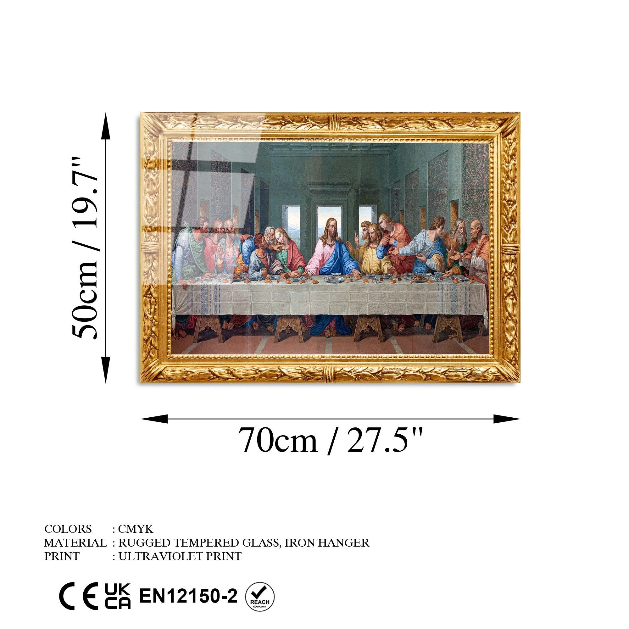 Quadro Decorativo em Vidro Temperado UV-387 Multicolor 50x70 cm | 4 mm Vidro 100% Temperado