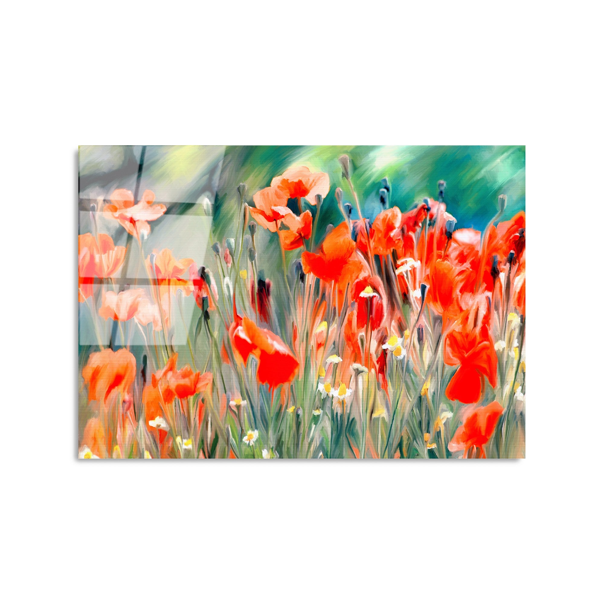 Quadro Decorativo em Vidro Temperado UV-389, Multicolor, 50 x 70 cm (4 mm)