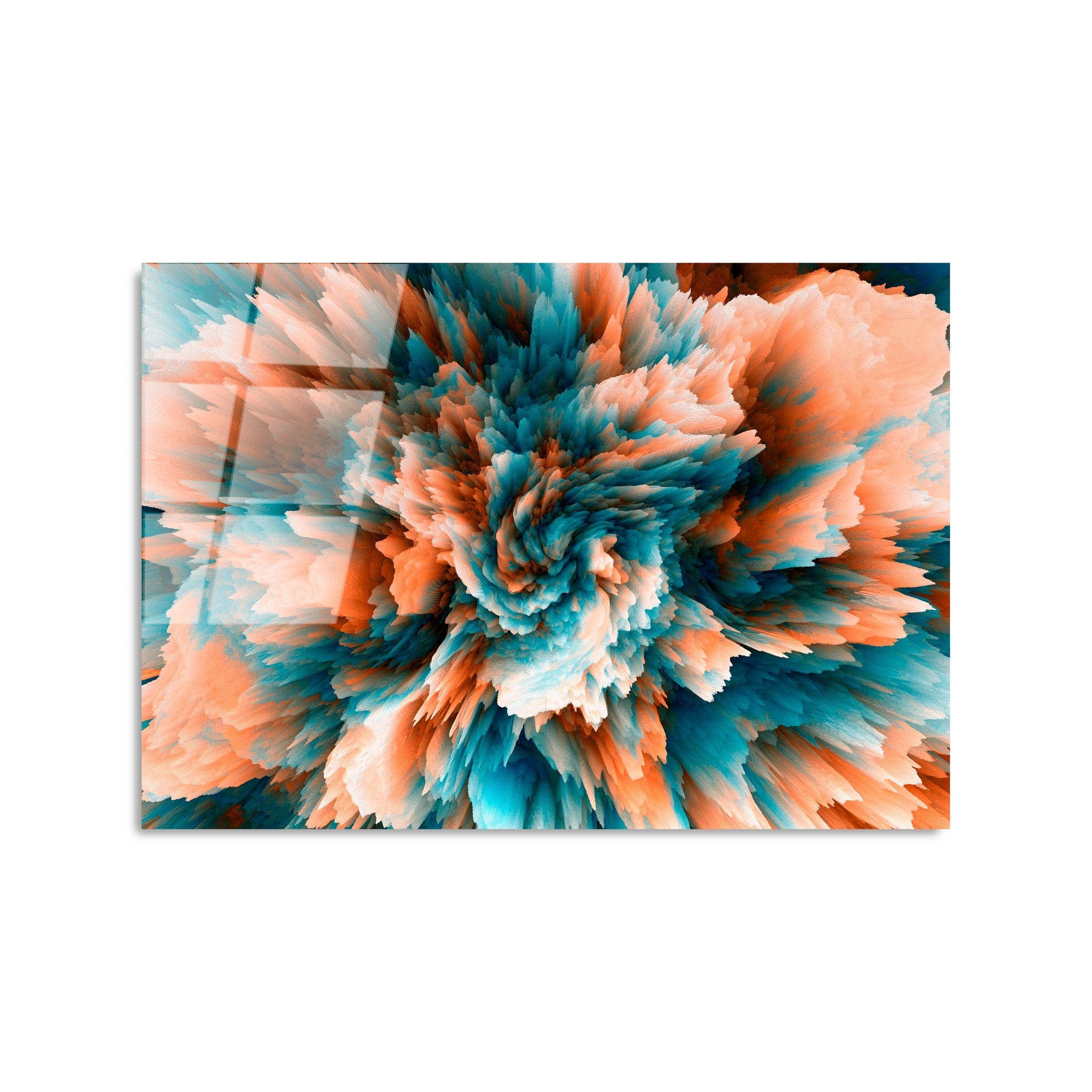 Quadro Decorativo em Vidro Temperado UV-391, Multicolor, 50 x 70 cm, 4 mm