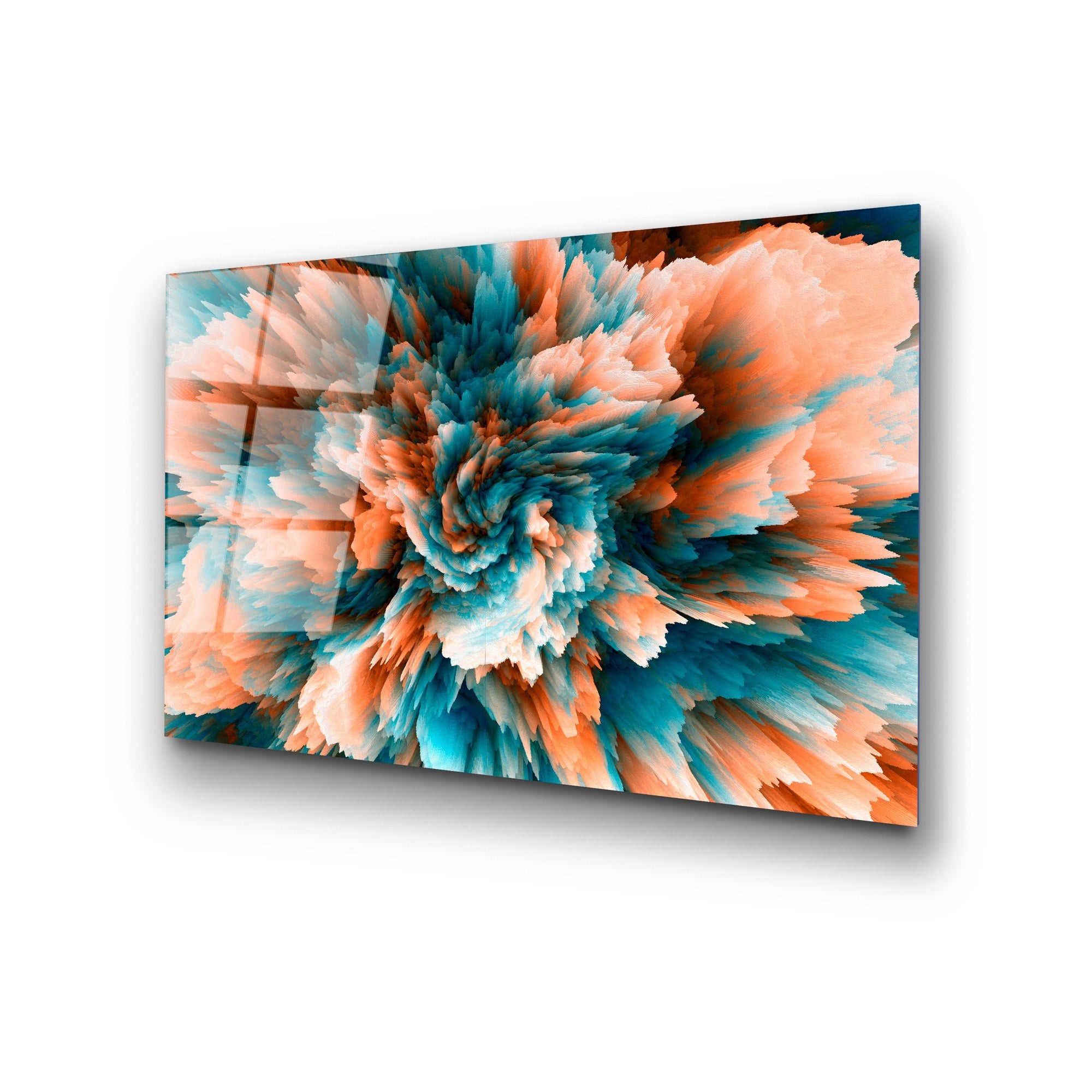 Quadro Decorativo em Vidro Temperado UV-391, Multicolor, 50 x 70 cm, 4 mm