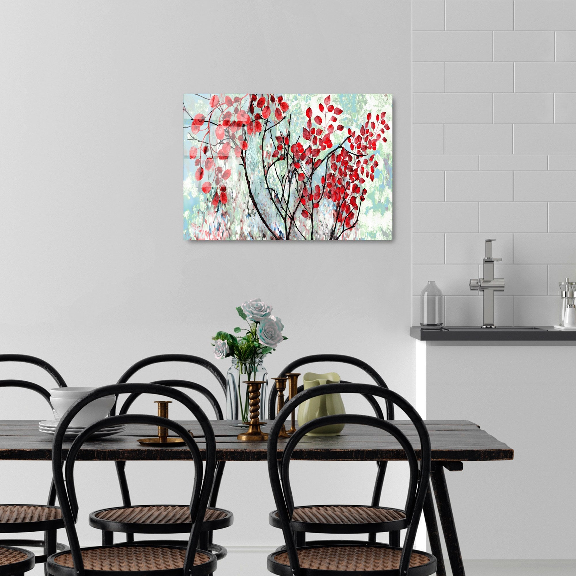 Quadro Decorativo em Vidro 100% Temperado UV-397, Multicolor, 50 x 70 cm (4 mm)