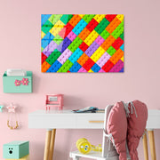 Quadro Decorativo em Vidro Temperado UV-400 50 x 70 cm - Multicolor, 4 mm