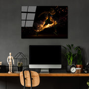 Quadro Decorativo em Vidro Temperado UV-401, 50 x 70 cm, 4 mm, Multicolor