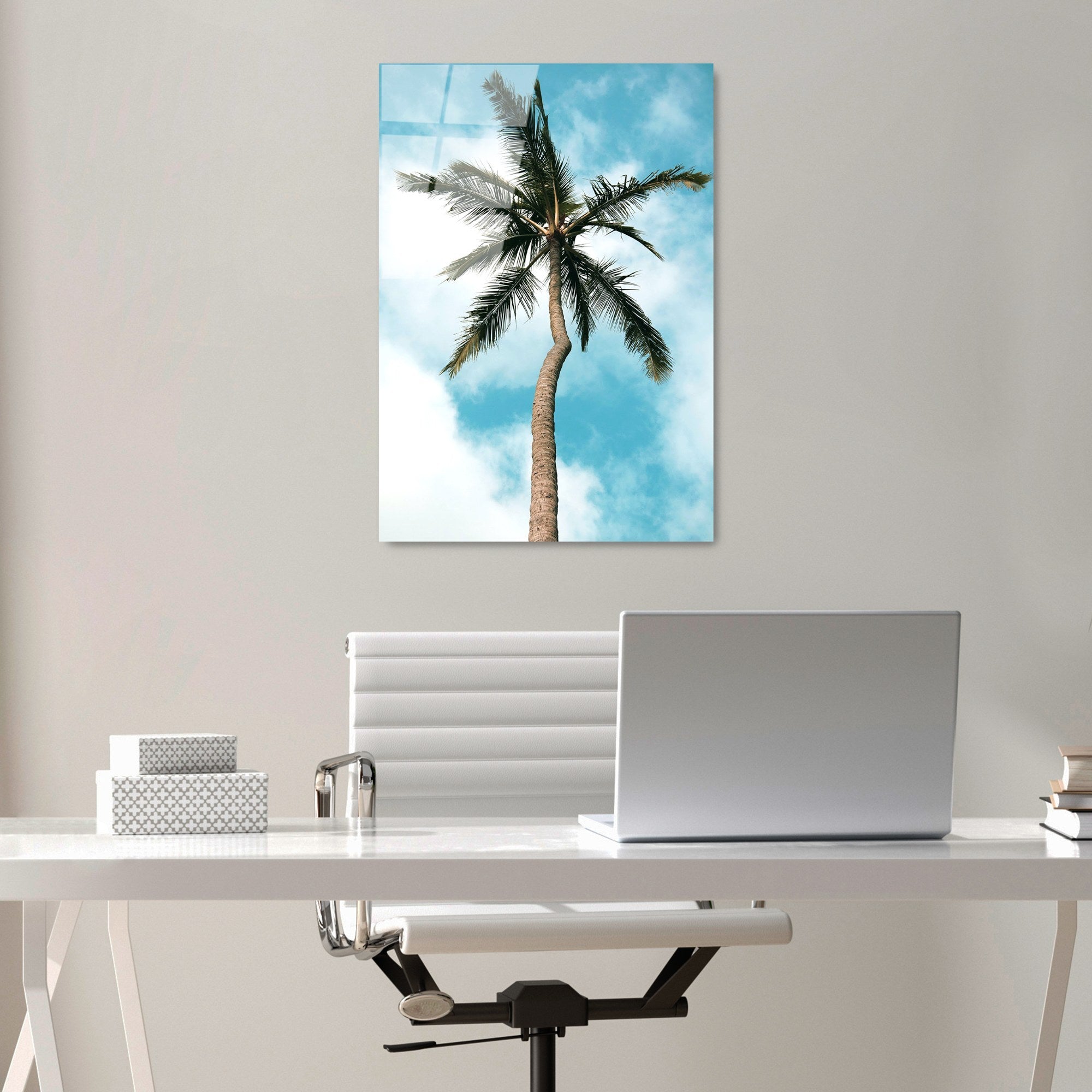 Quadro Decorativo em Vidro Temperado UV-406 50x70 cm, Multicolor, 4 mm