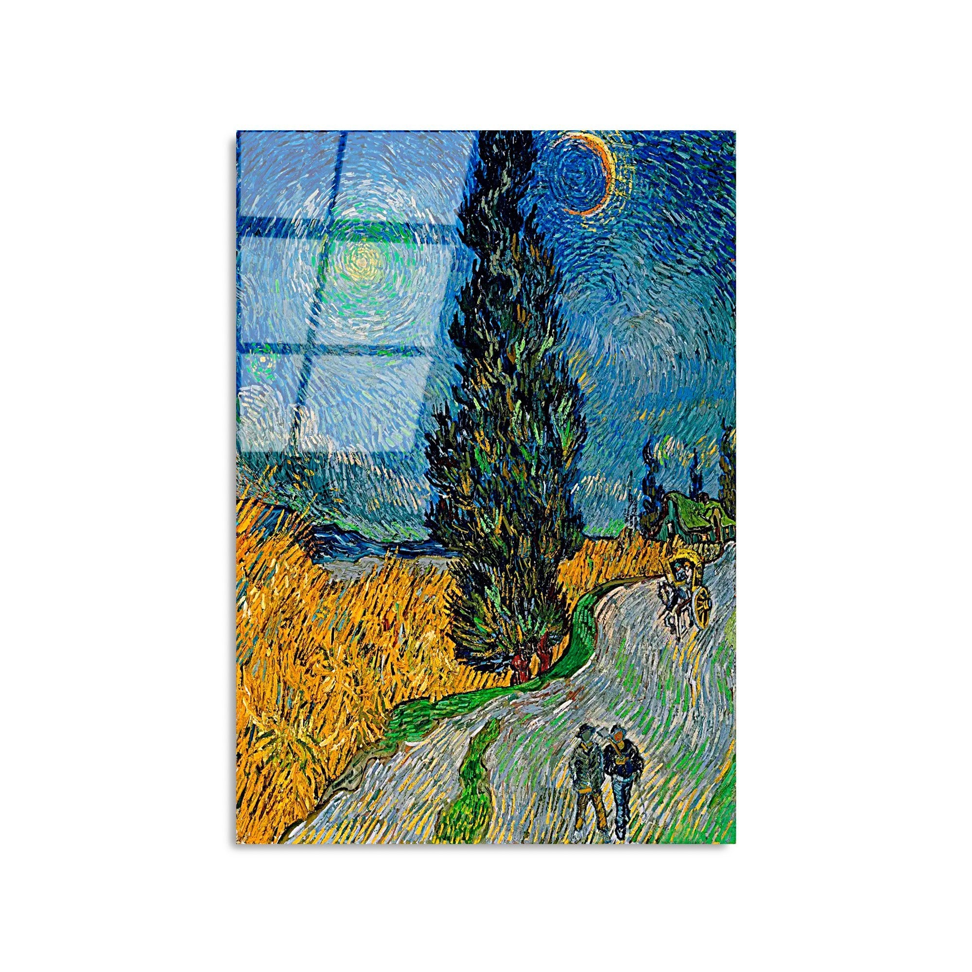 Quadro Decorativo em Vidro Temperado UV-408 (50 x 70 cm), Multicolor, 4 mm