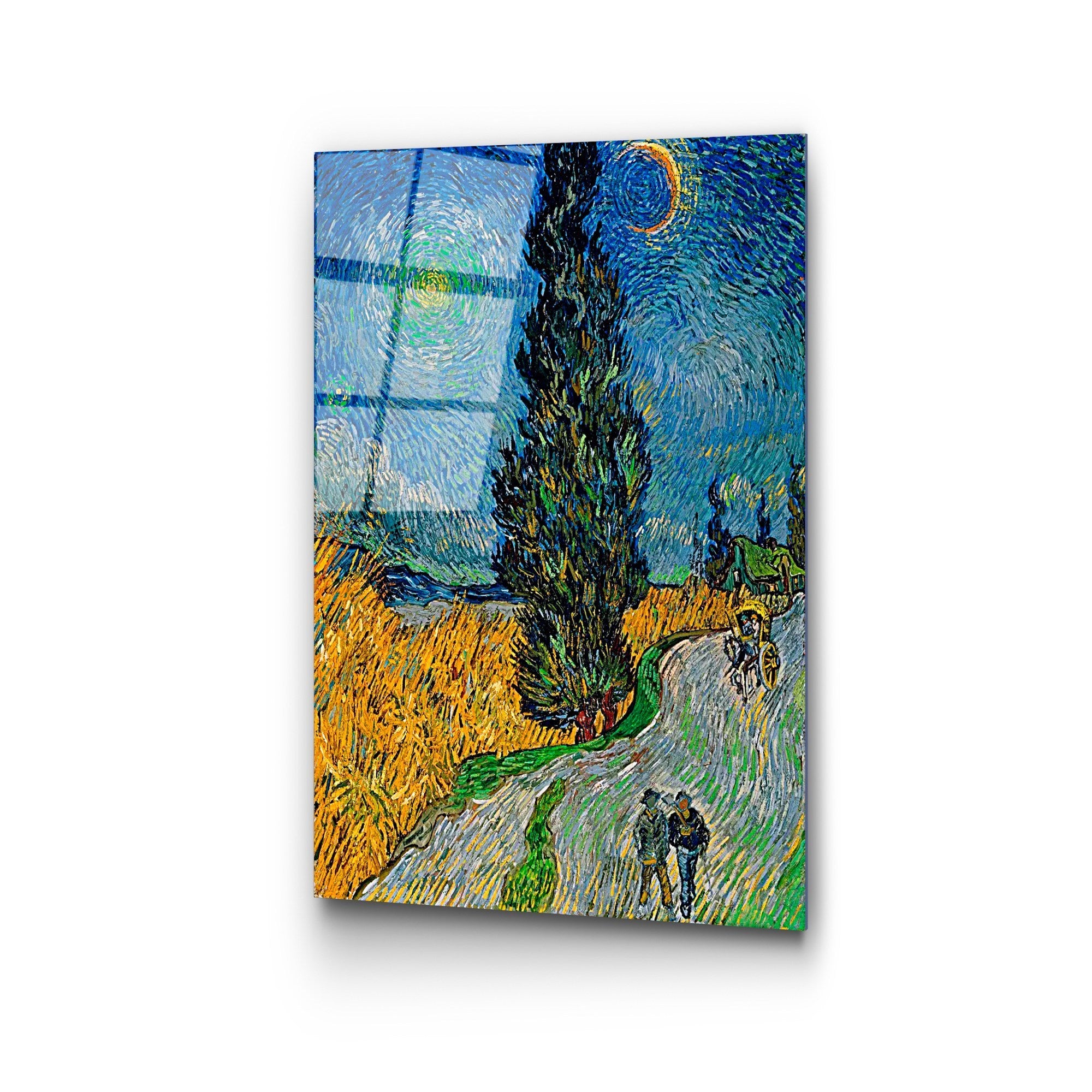 Quadro Decorativo em Vidro Temperado UV-408 (50 x 70 cm), Multicolor, 4 mm