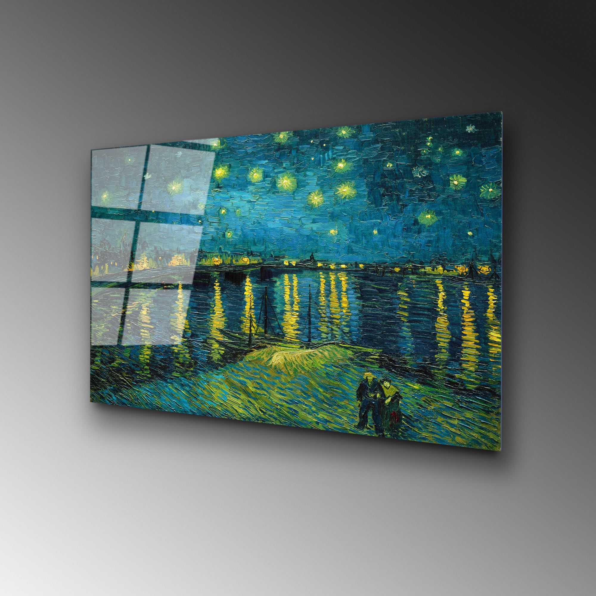 Quadro Decorativo em Vidro Temperado 100% UV-409, 50 x 70 cm, Multicolor (4 mm)