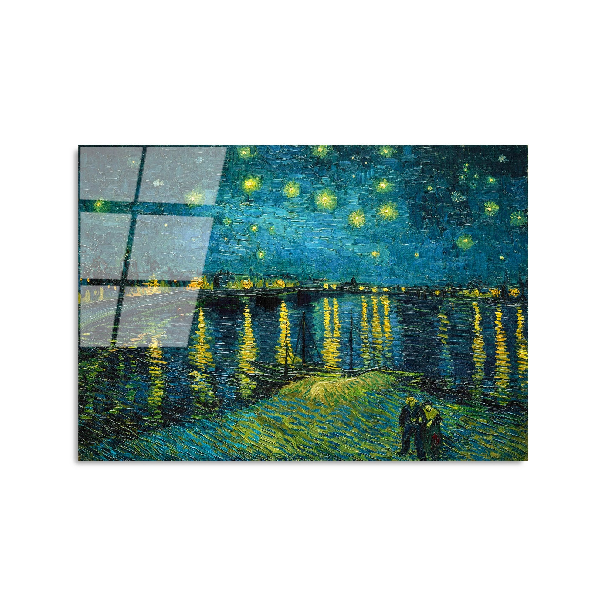 Quadro Decorativo em Vidro Temperado 100% UV-409, 50 x 70 cm, Multicolor (4 mm)