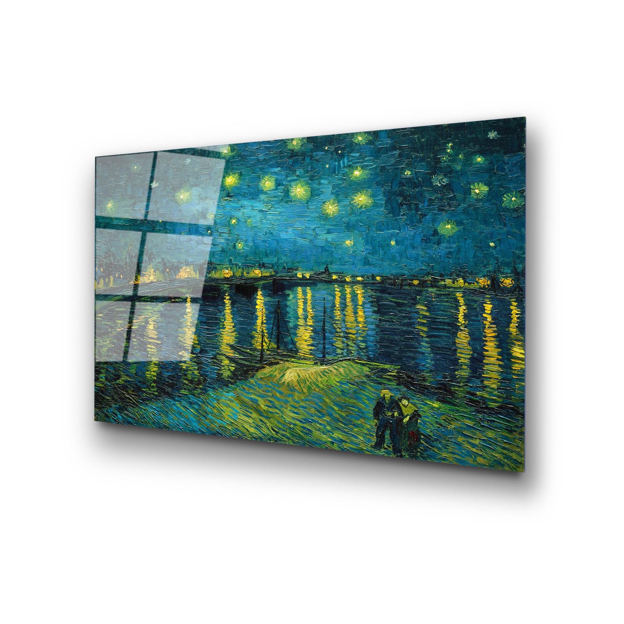 Quadro Decorativo em Vidro Temperado 100% UV-409, 50 x 70 cm, Multicolor (4 mm)