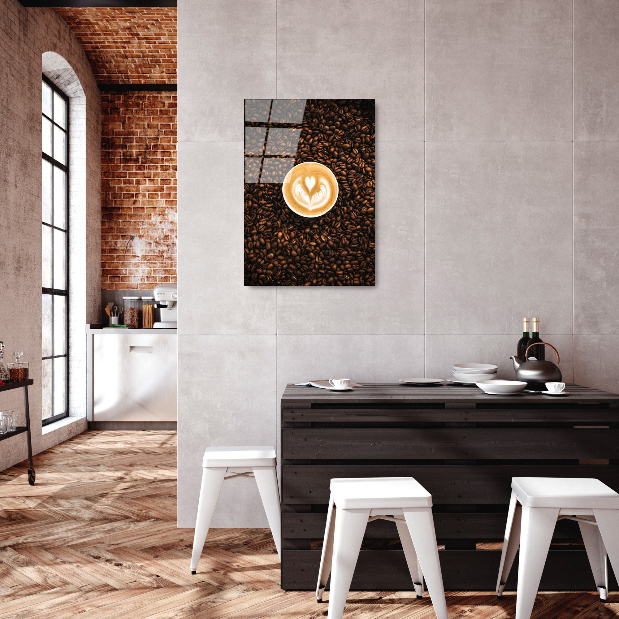 Quadro Decorativo em Vidro Temperado Multicolor 50x70 cm (4 mm) – UV-410