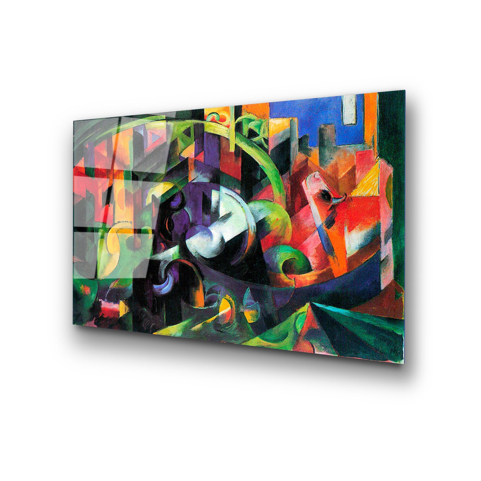 Quadro Decorativo em Vidro Temperado 100% UV-412, 50 x 70 cm, Multicolor (4 mm)