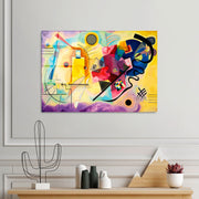 UV-413 Quadro Decorativo em Vidro Temperado 50x70 cm, Multicolor, 4 mm (Ref. 123BZM1507)