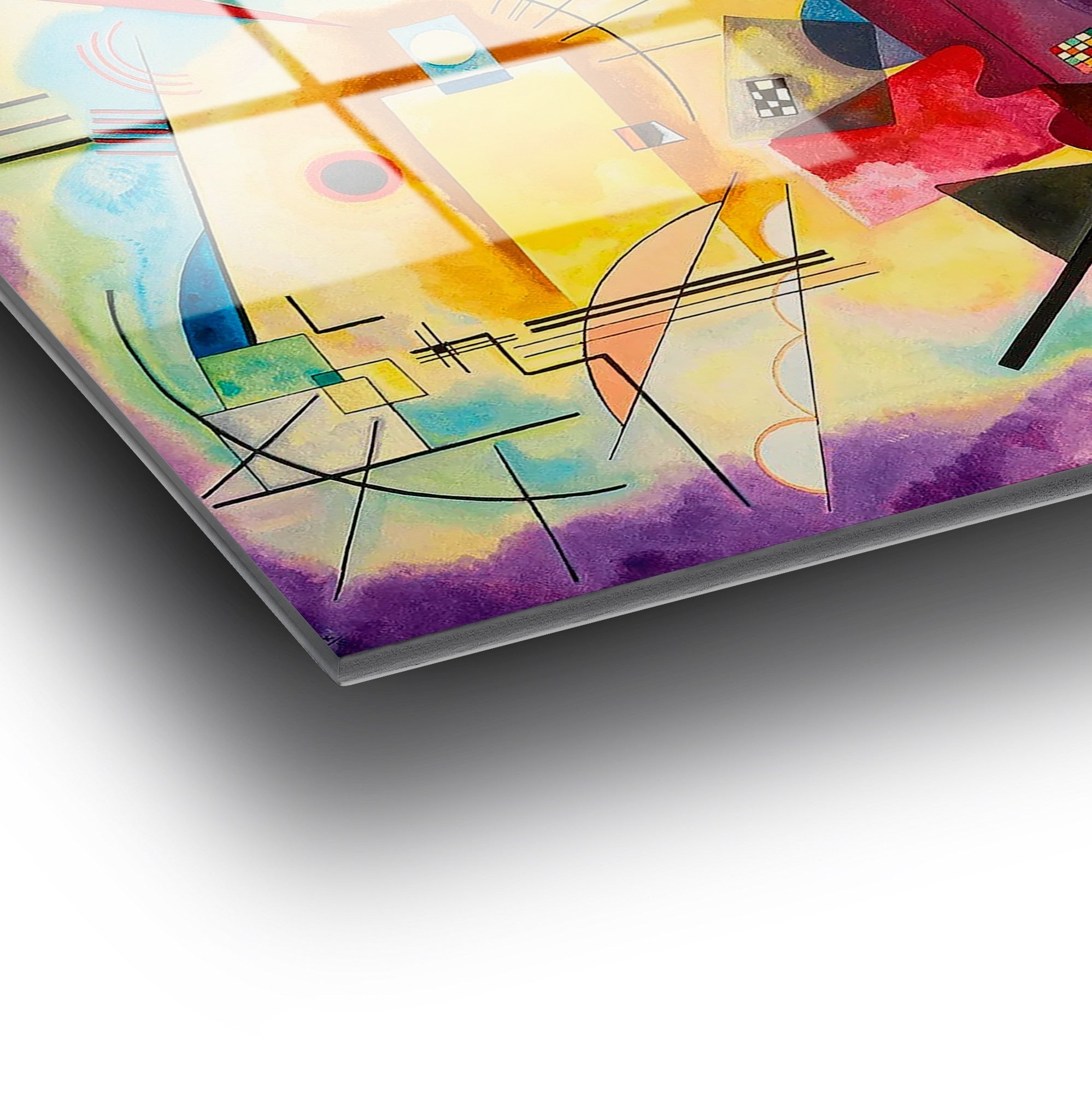 UV-413 Quadro Decorativo em Vidro Temperado 50x70 cm, Multicolor, 4 mm (Ref. 123BZM1507)