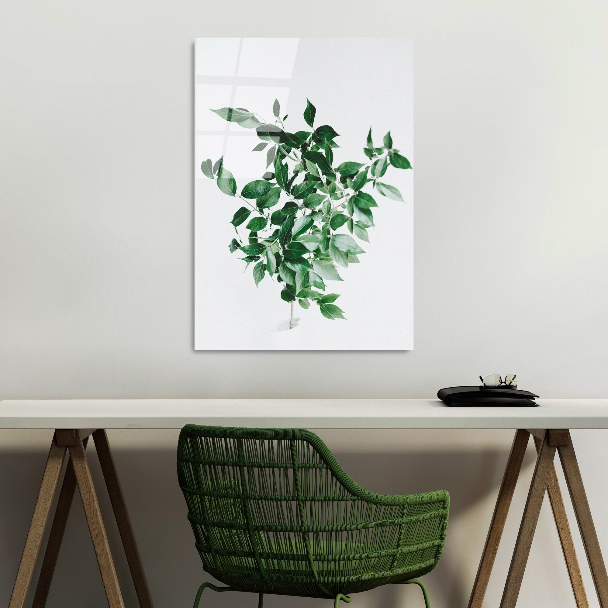 Quadro Decorativo em Vidro Temperado (4 mm) UV-414, Multicolorido, 50 x 70 cm