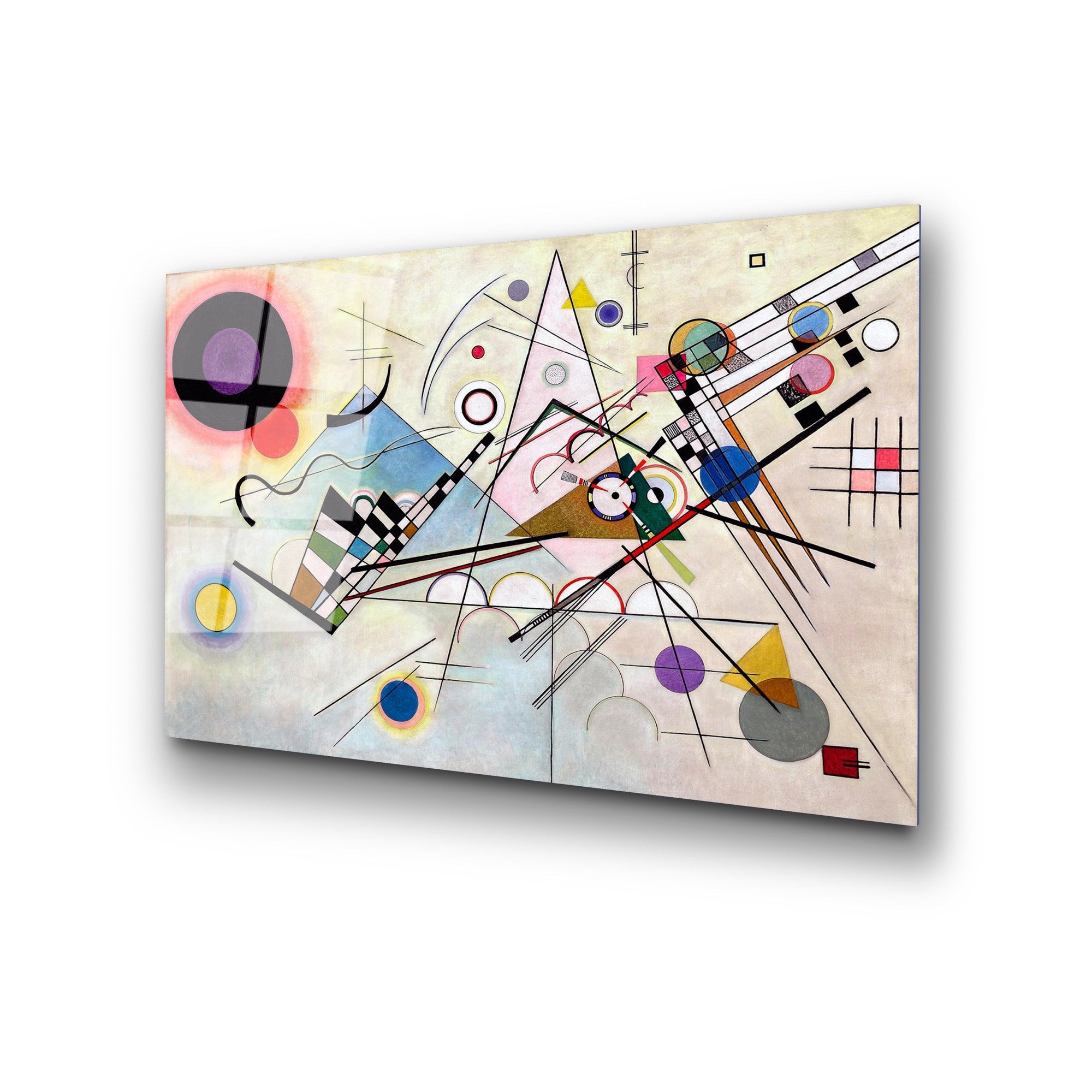 Quadro Decorativo em Vidro Temperado UV-415 (50 x 70 cm) – Multicolor – Vidro 4 mm