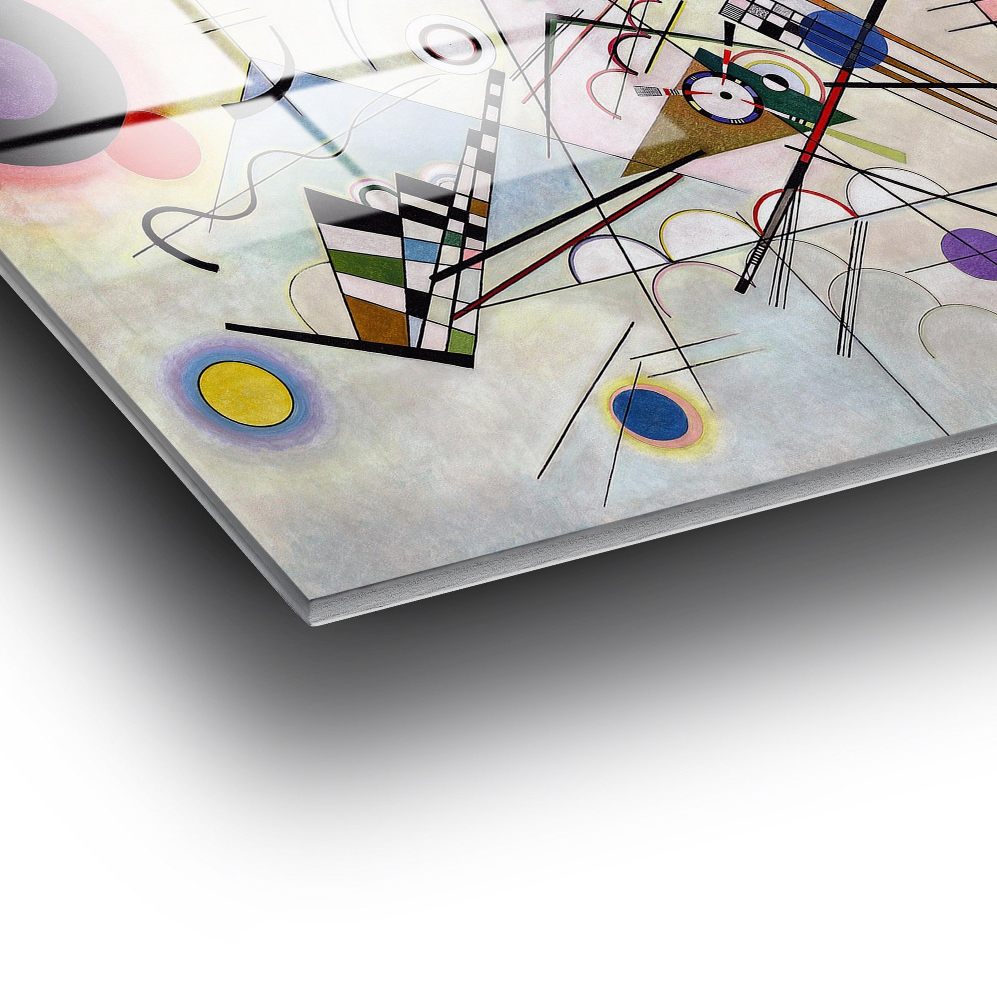 Quadro Decorativo em Vidro Temperado UV-415 (50 x 70 cm) – Multicolor – Vidro 4 mm