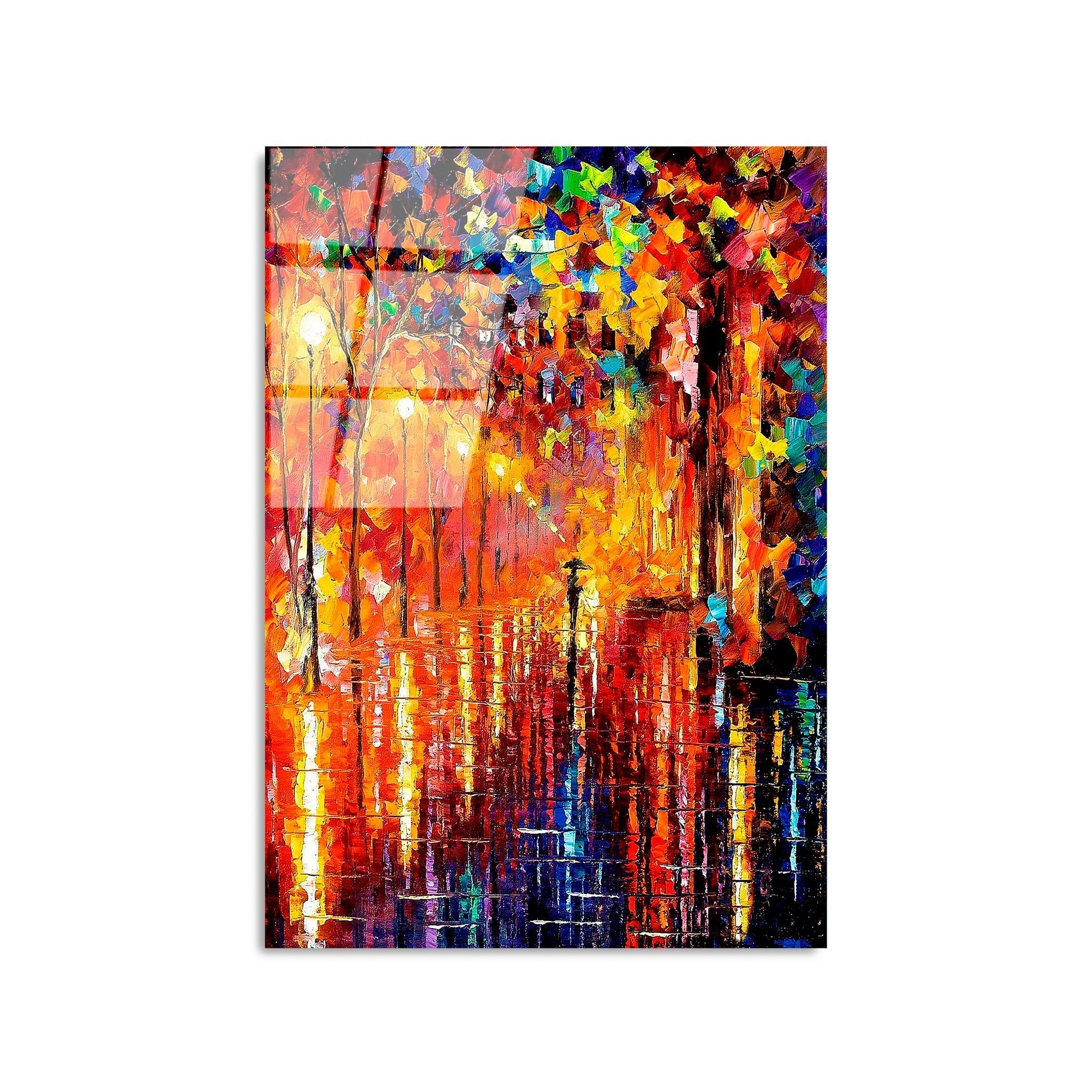 Quadro Decorativo em Vidro Temperado UV-416, 50x70 cm, Multicolor — 100% Vidro, 4 mm