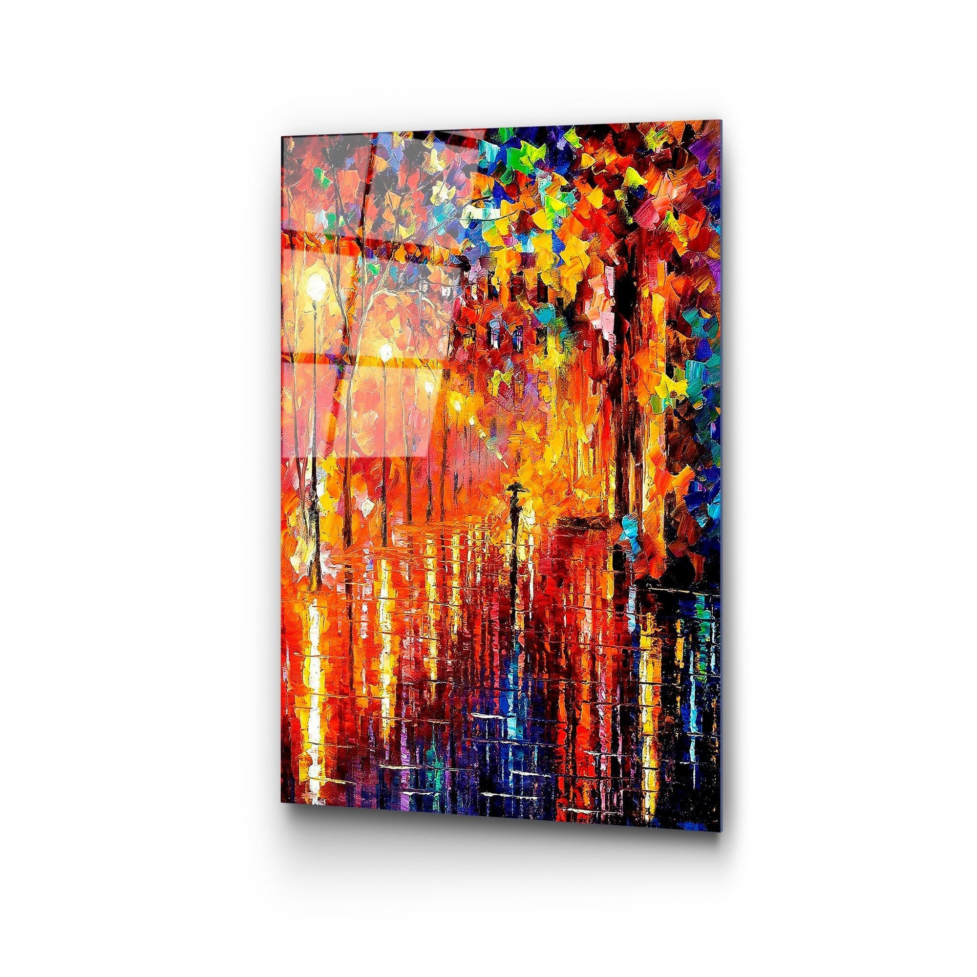 Quadro Decorativo em Vidro Temperado UV-416, 50x70 cm, Multicolor — 100% Vidro, 4 mm