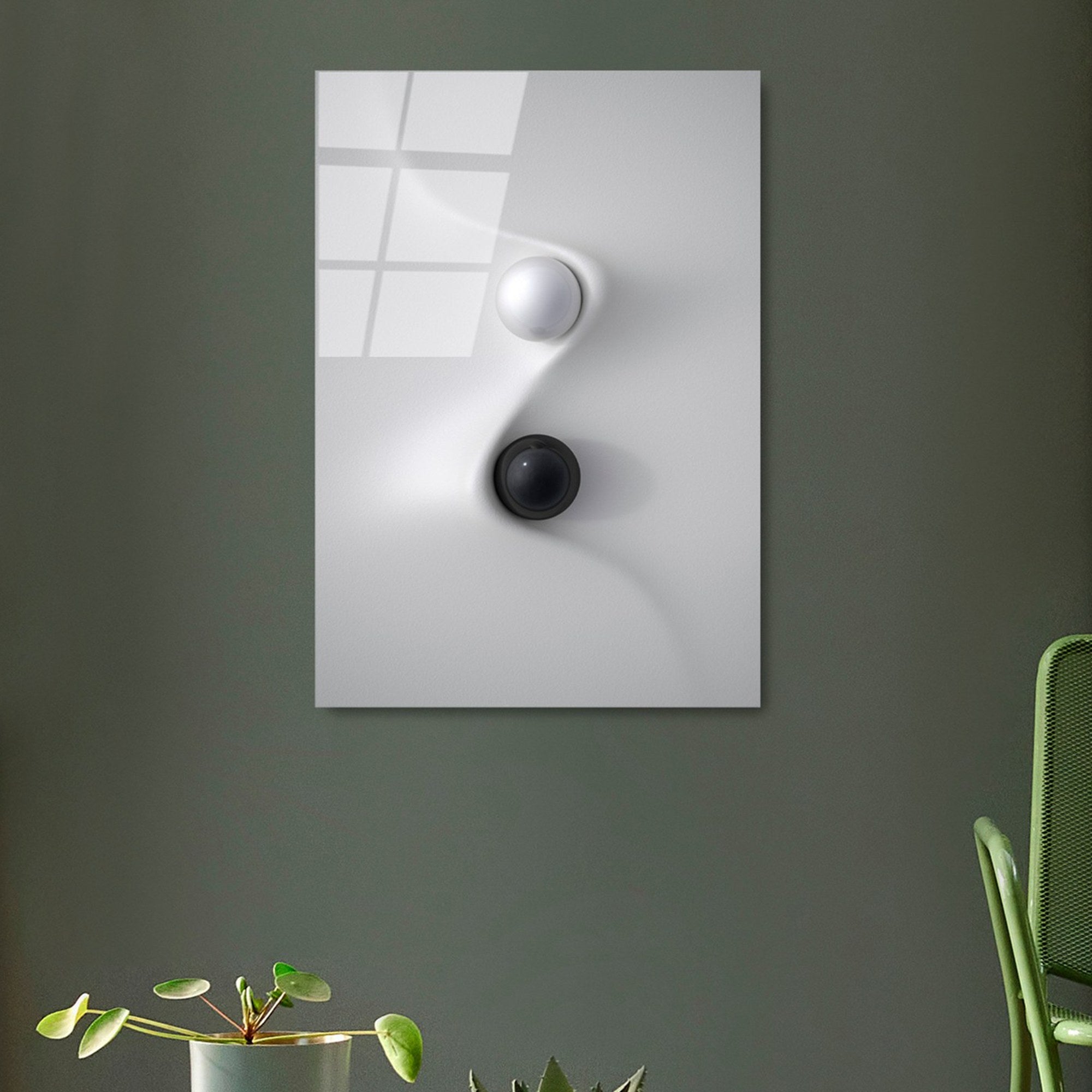 Quadro Decorativo em Vidro Temperado UV-417, Multicolor, 50 x 70 cm (4 mm)