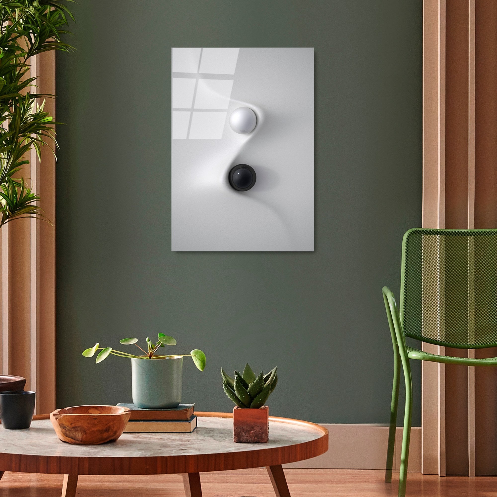 Quadro Decorativo em Vidro Temperado UV-417, Multicolor, 50 x 70 cm (4 mm)