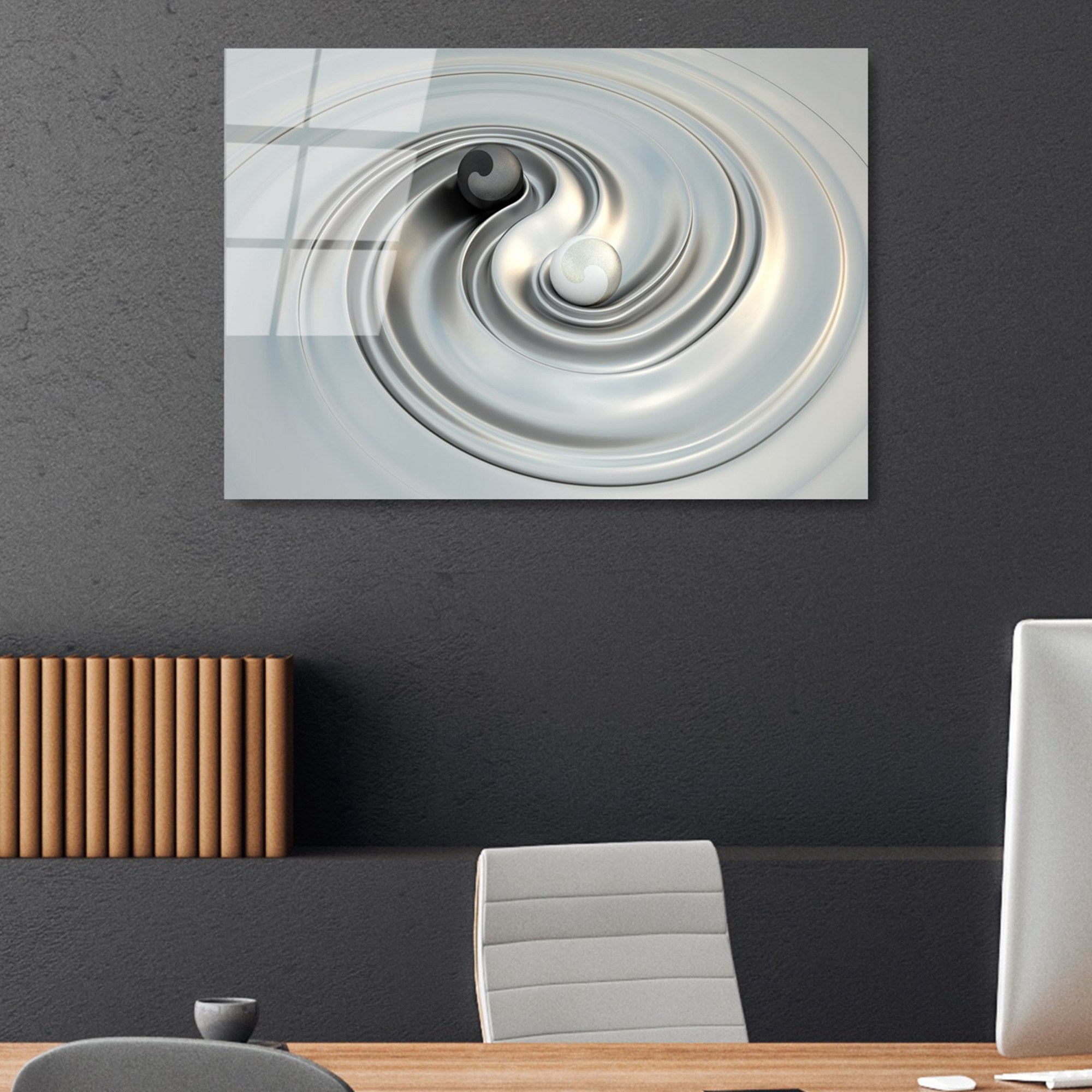 Quadro Decorativo em Vidro Temperado UV-418, 50 x 70 cm, Multicolor (4 mm)