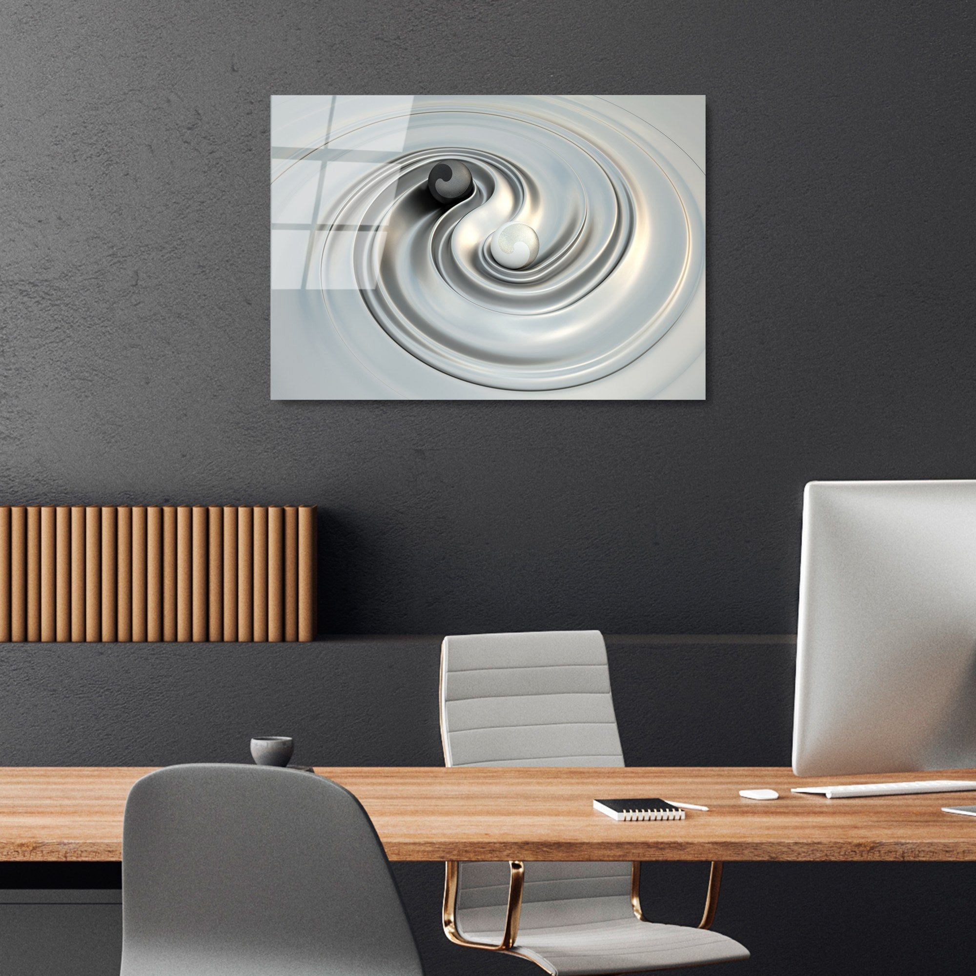 Quadro Decorativo em Vidro Temperado UV-418, 50 x 70 cm, Multicolor (4 mm)