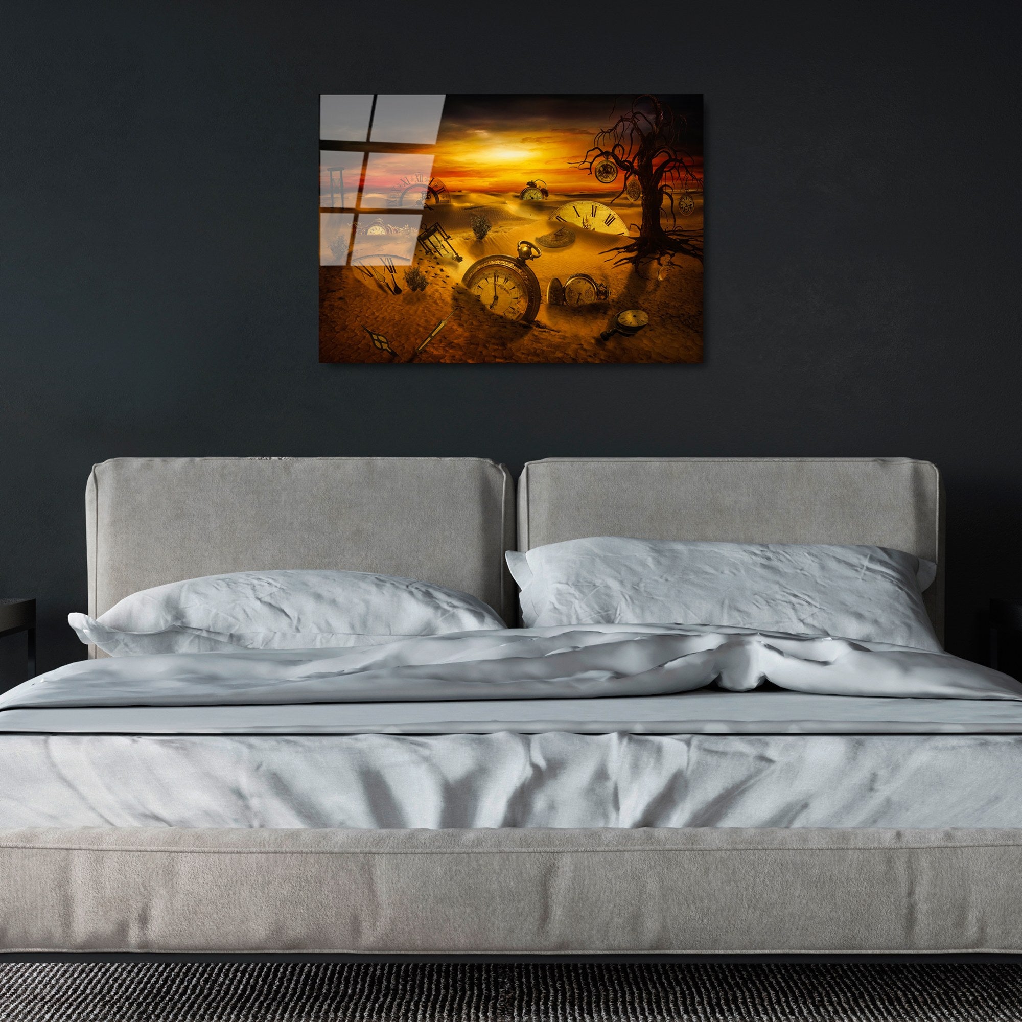 Quadro Decorativo em 100% Vidro Temperado UV-420, Multicolor, 50 x 70 cm (4 mm)