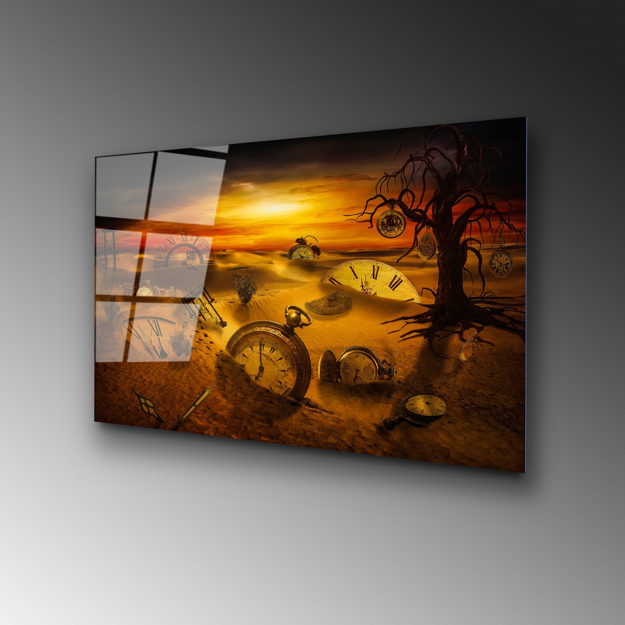 Quadro Decorativo em 100% Vidro Temperado UV-420, Multicolor, 50 x 70 cm (4 mm)