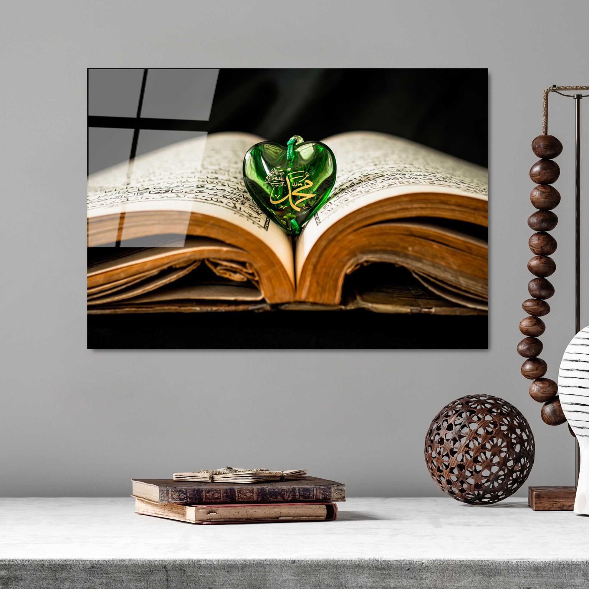 Quadro Decorativo em Vidro Temperado 100% UV-421, 50 x 70 cm, Multicolor (4 mm)