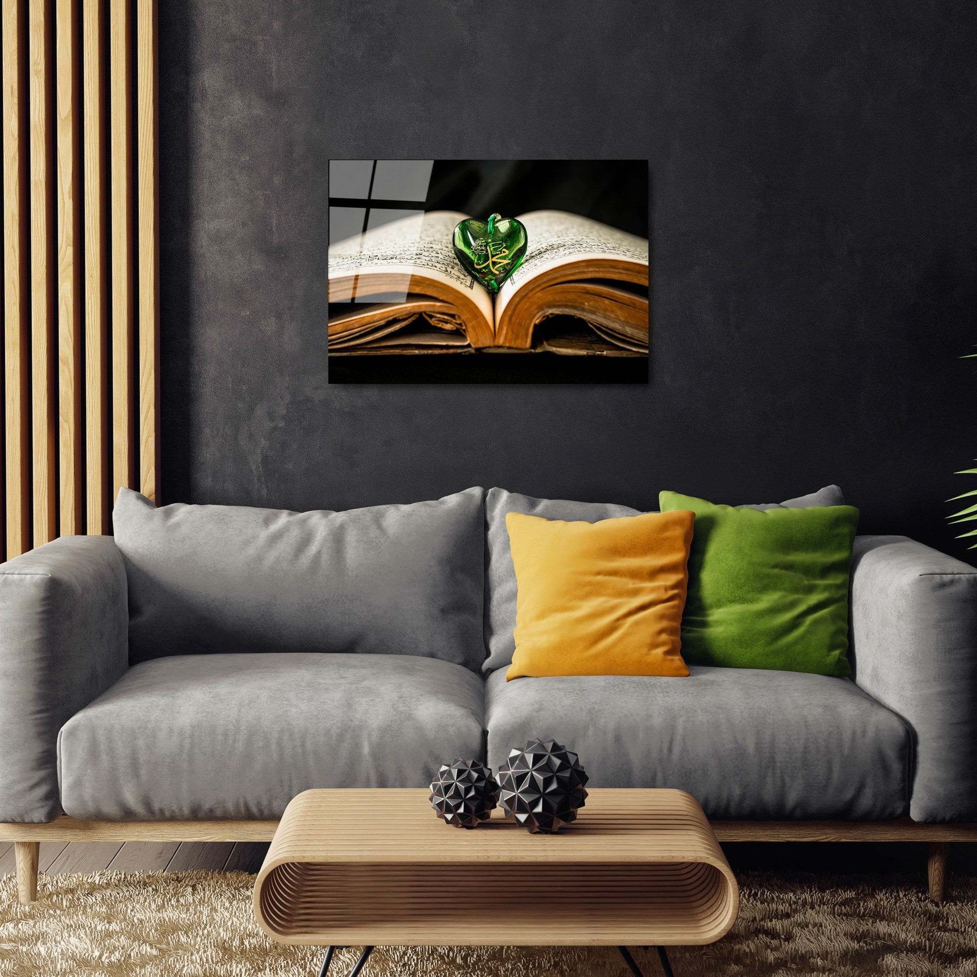 Quadro Decorativo em Vidro Temperado 100% UV-421, 50 x 70 cm, Multicolor (4 mm)