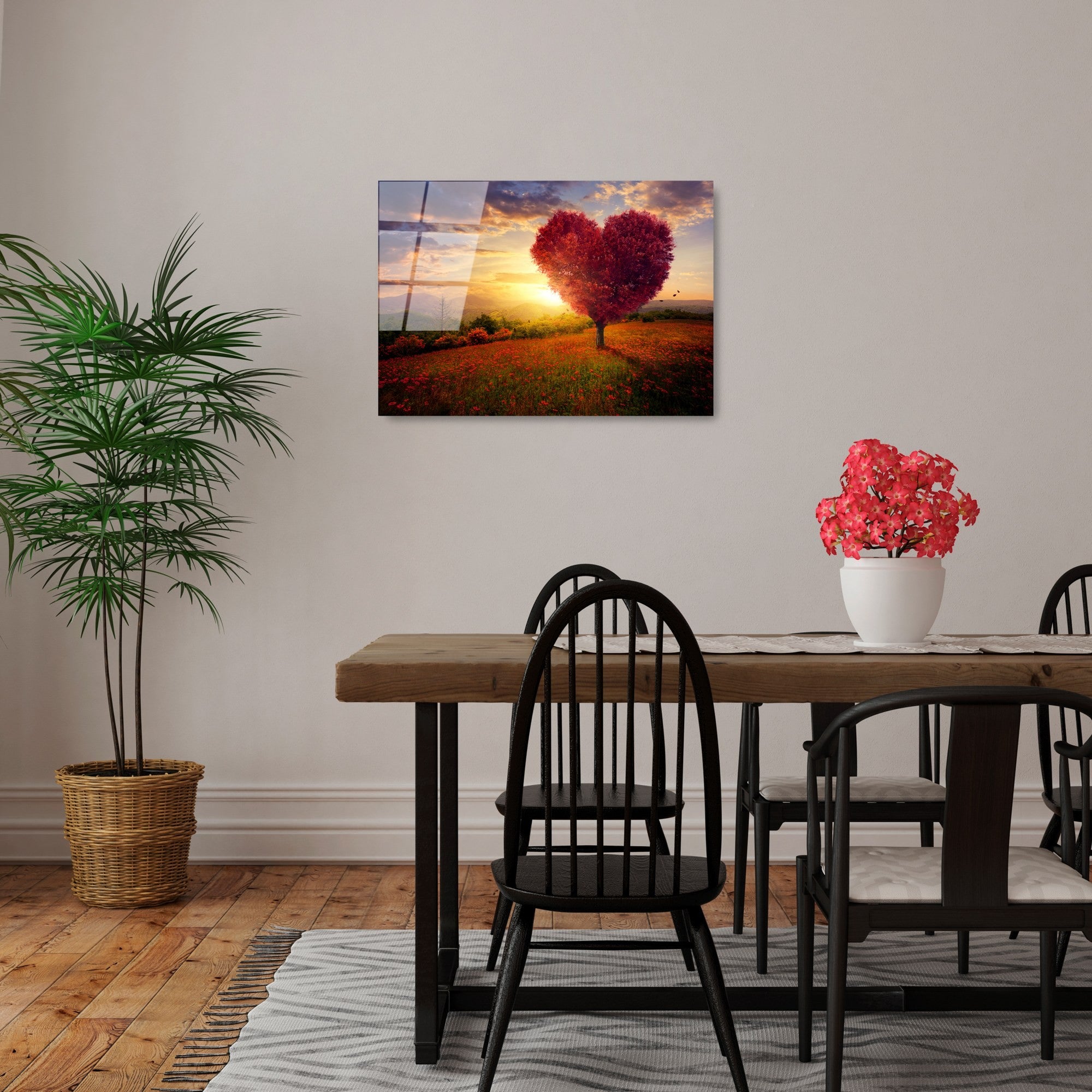 Quadro Decorativo em Vidro Temperado UV-424, 50 x 70 cm, Multicolor, 4 mm