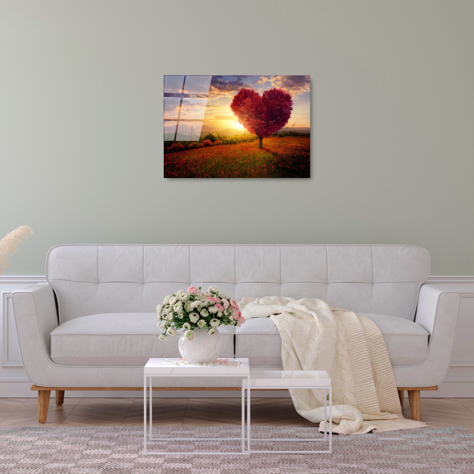 Quadro Decorativo em Vidro Temperado UV-424, 50 x 70 cm, Multicolor, 4 mm