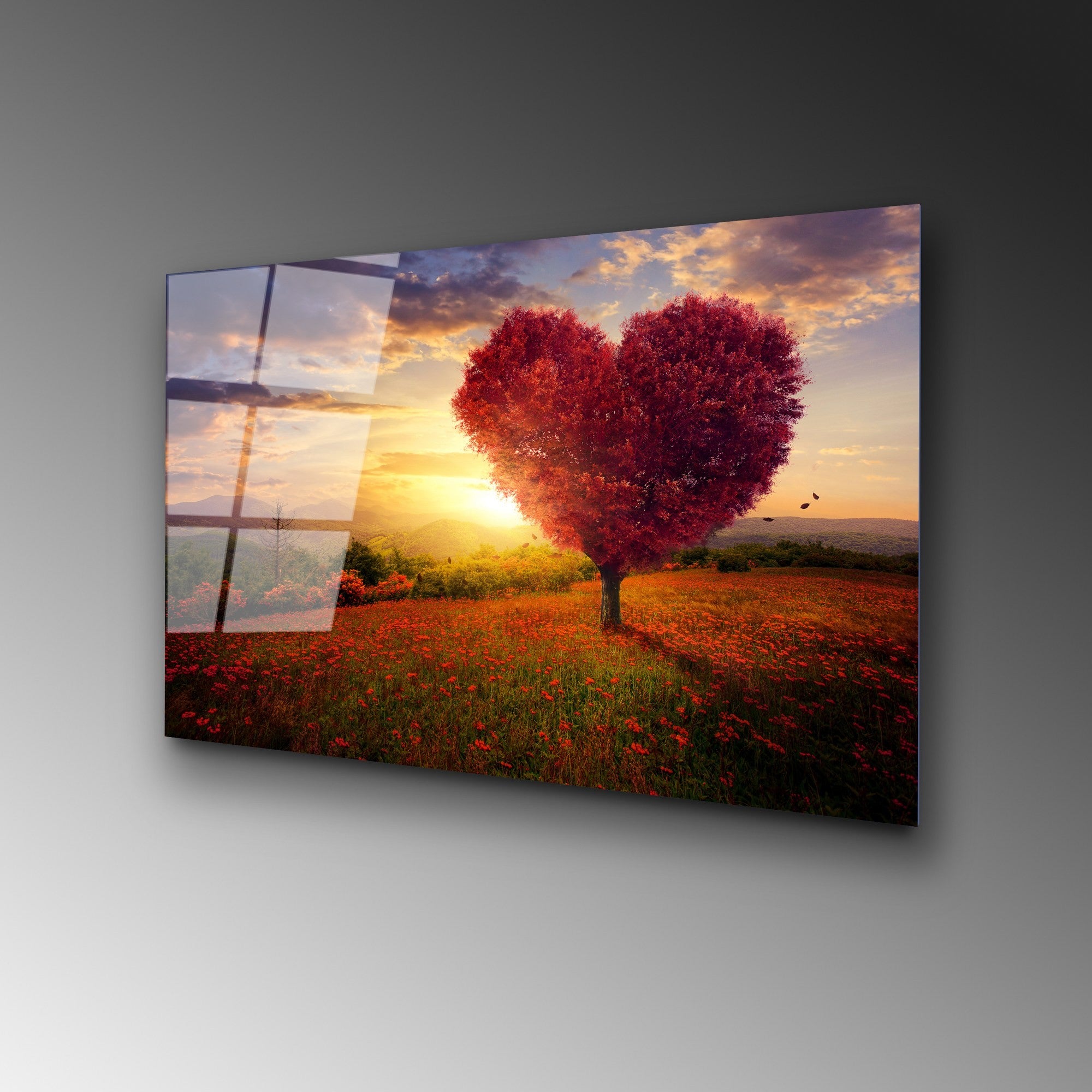 Quadro Decorativo em Vidro Temperado UV-424, 50 x 70 cm, Multicolor, 4 mm