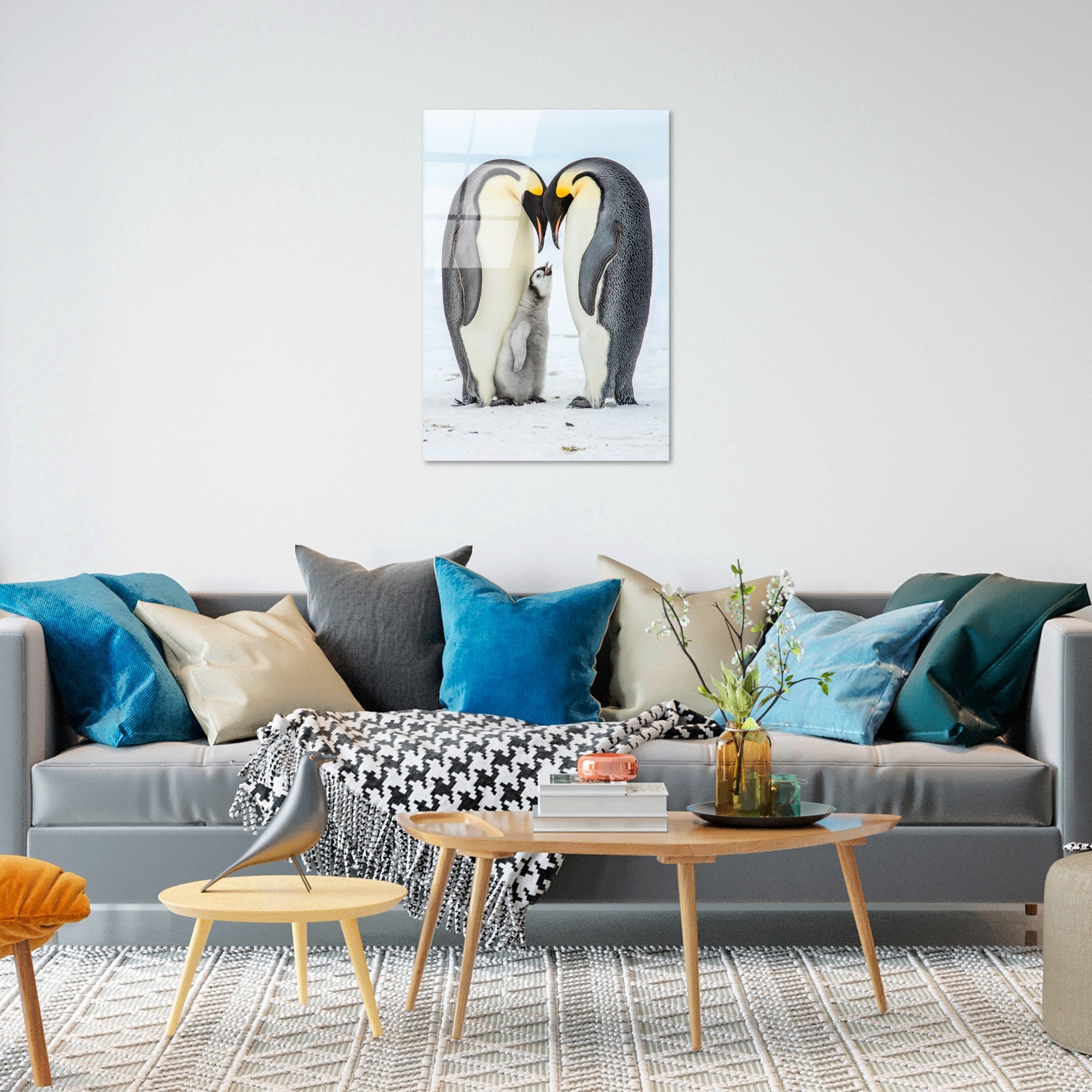 Quadro Decorativo em Vidro Temperado 50x70 cm (4 mm) Multicolor – UV-426 | 123BZM1520