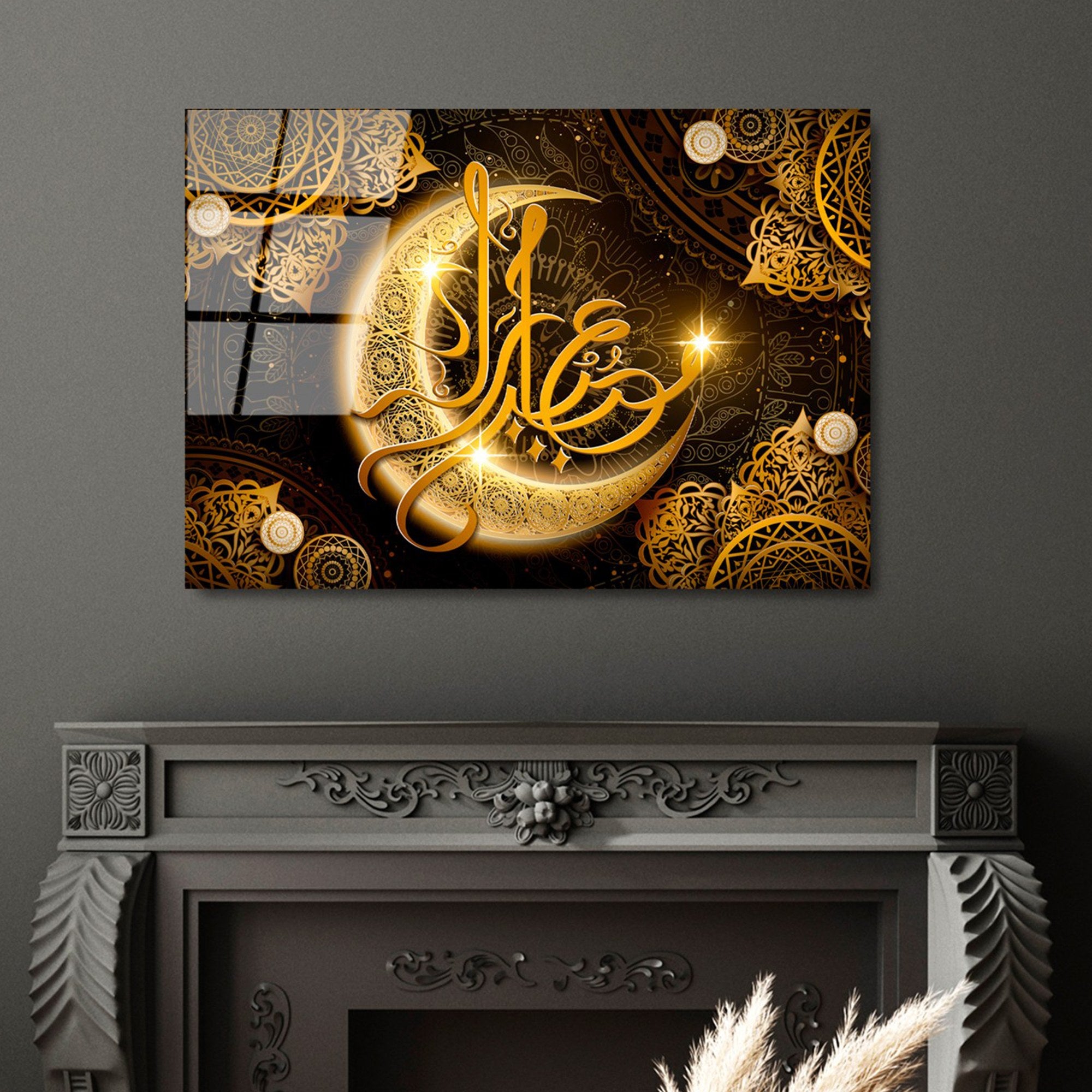 Quadro Decorativo em 100% Vidro Temperado UV-427, Multicolor, 50 x 70 cm (4 mm)