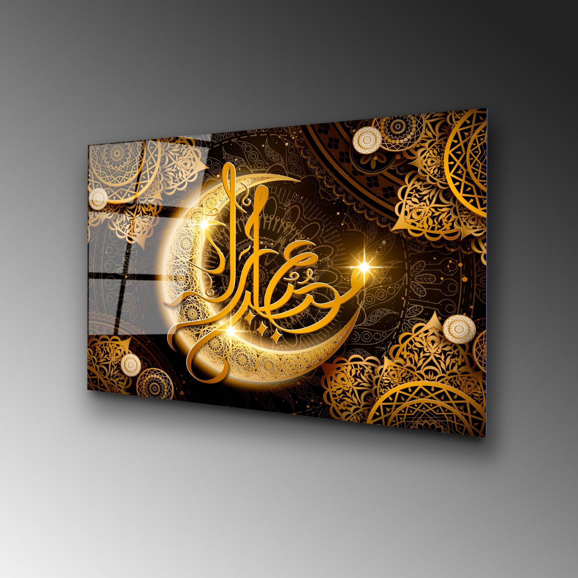 Quadro Decorativo em 100% Vidro Temperado UV-427, Multicolor, 50 x 70 cm (4 mm)