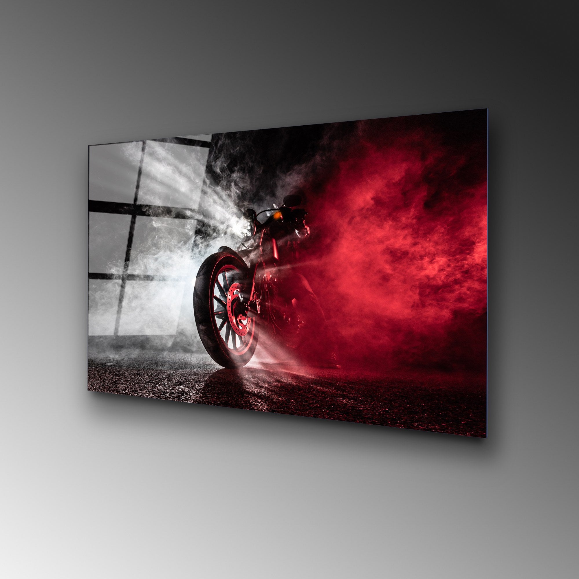 Quadro Decorativo em Vidro Temperado UV-428, Multicolor, 50 x 70 cm (4 mm)