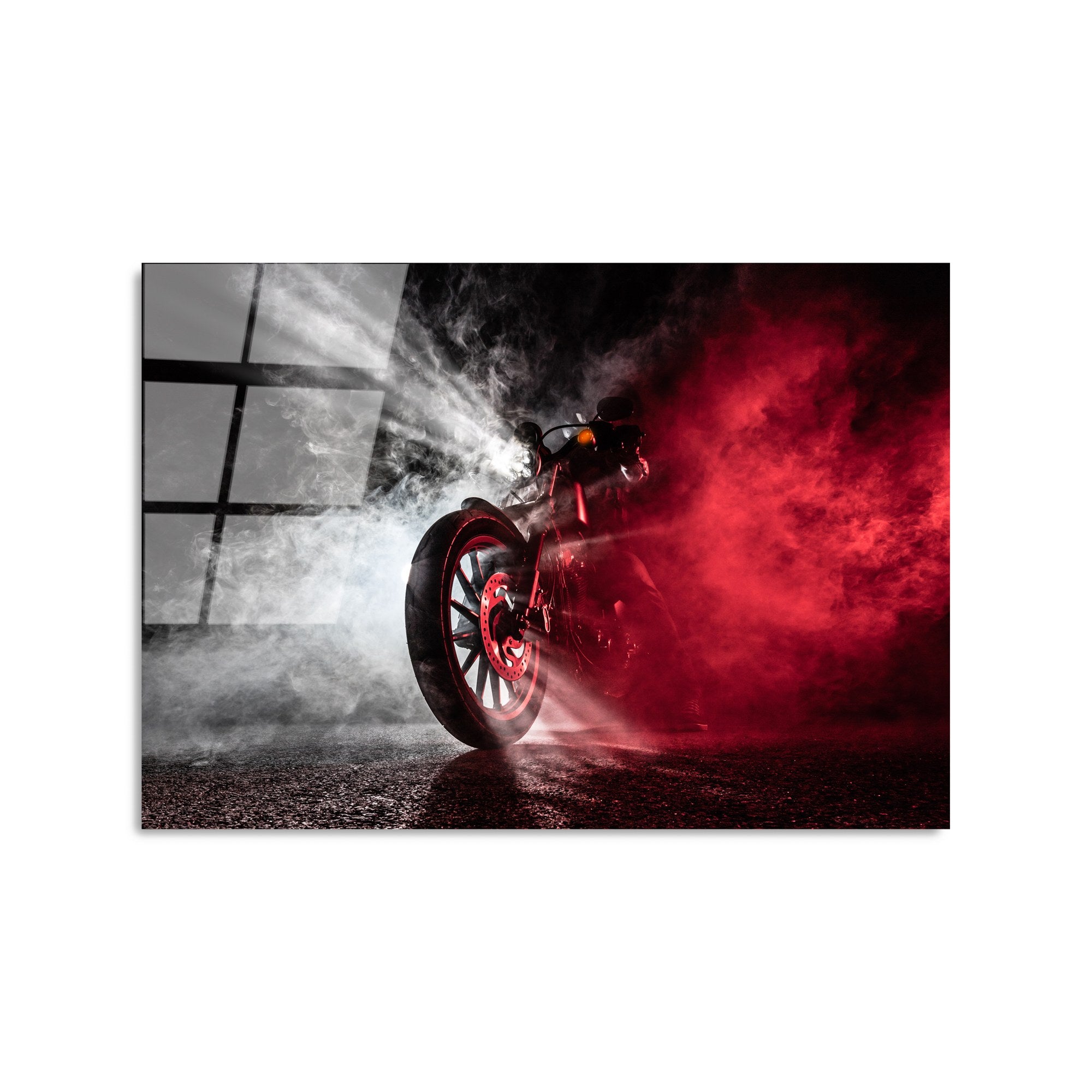 Quadro Decorativo em Vidro Temperado UV-428, Multicolor, 50 x 70 cm (4 mm)