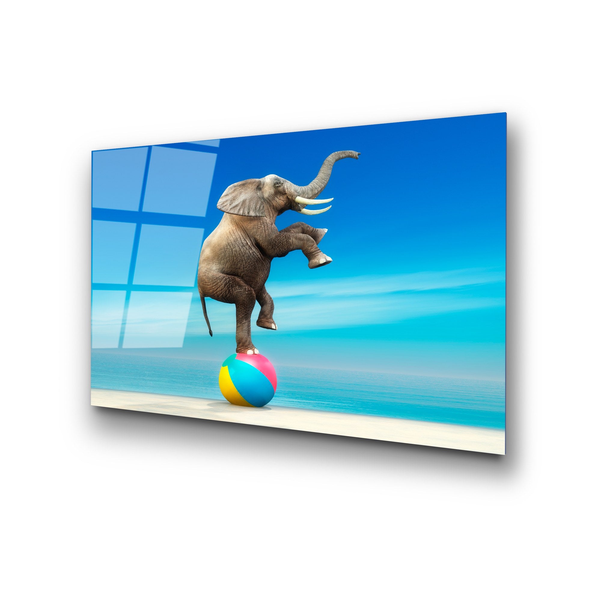 Quadro Decorativo em 100% Vidro Temperado UV-431, 50 x 70 cm, Multicolor (4 mm)