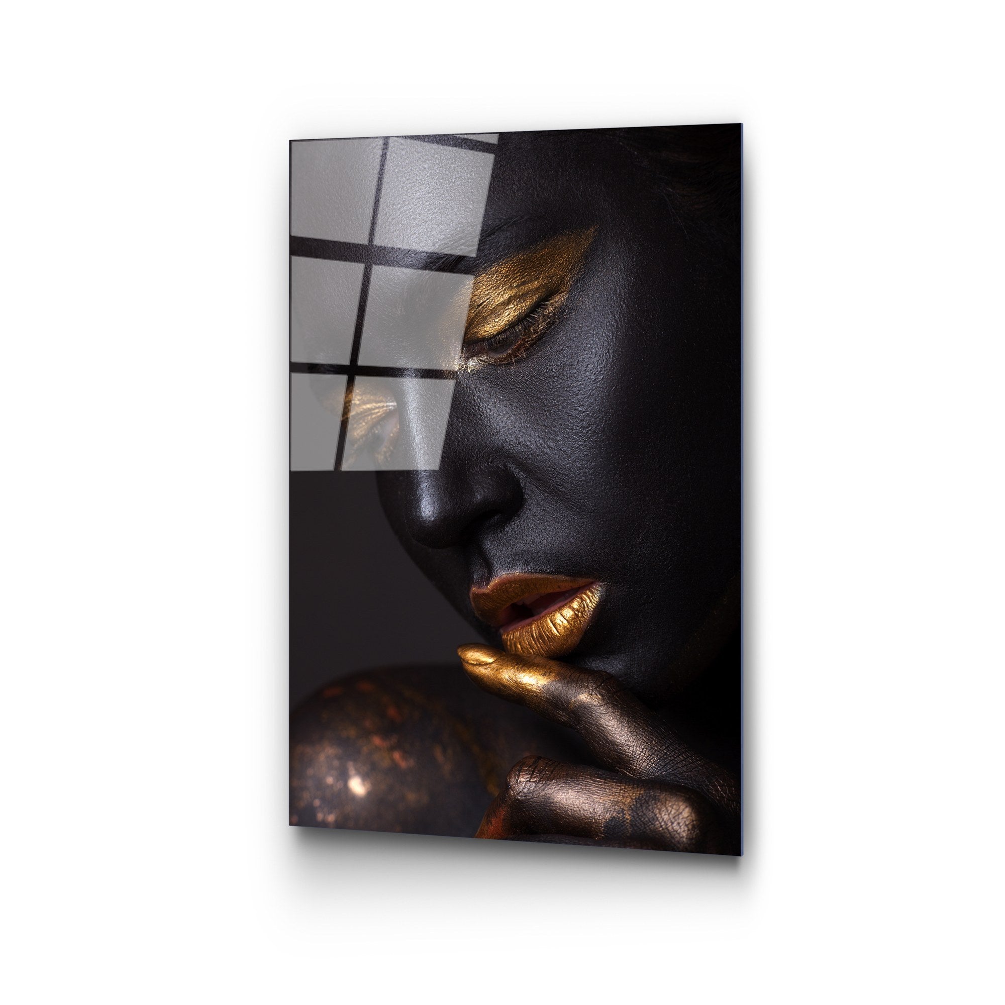 Quadro Decorativo em Vidro Temperado UV-433 50x70 cm (4 mm), Multicolor