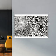 Quadro Decorativo em Vidro Temperado (4 mm) 50 x 70 cm - Multicolor - UV-435